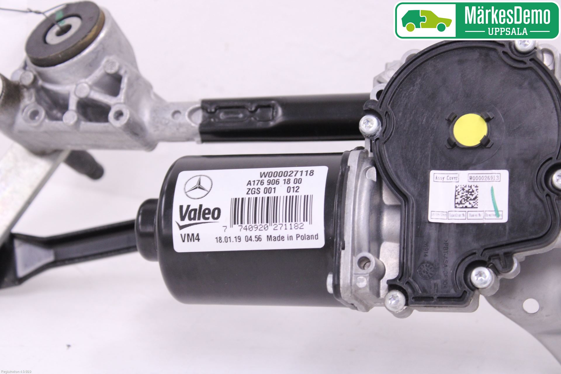 Mercedes-Benz MB CLA-KLASS (C117/X117) 13-19 Torkarmotor Vindruta