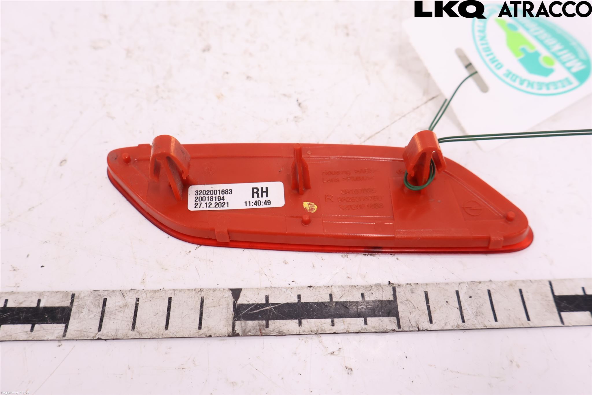 Opel CORSA F, CORSA-E 20- Dimljus/Reflex Bak