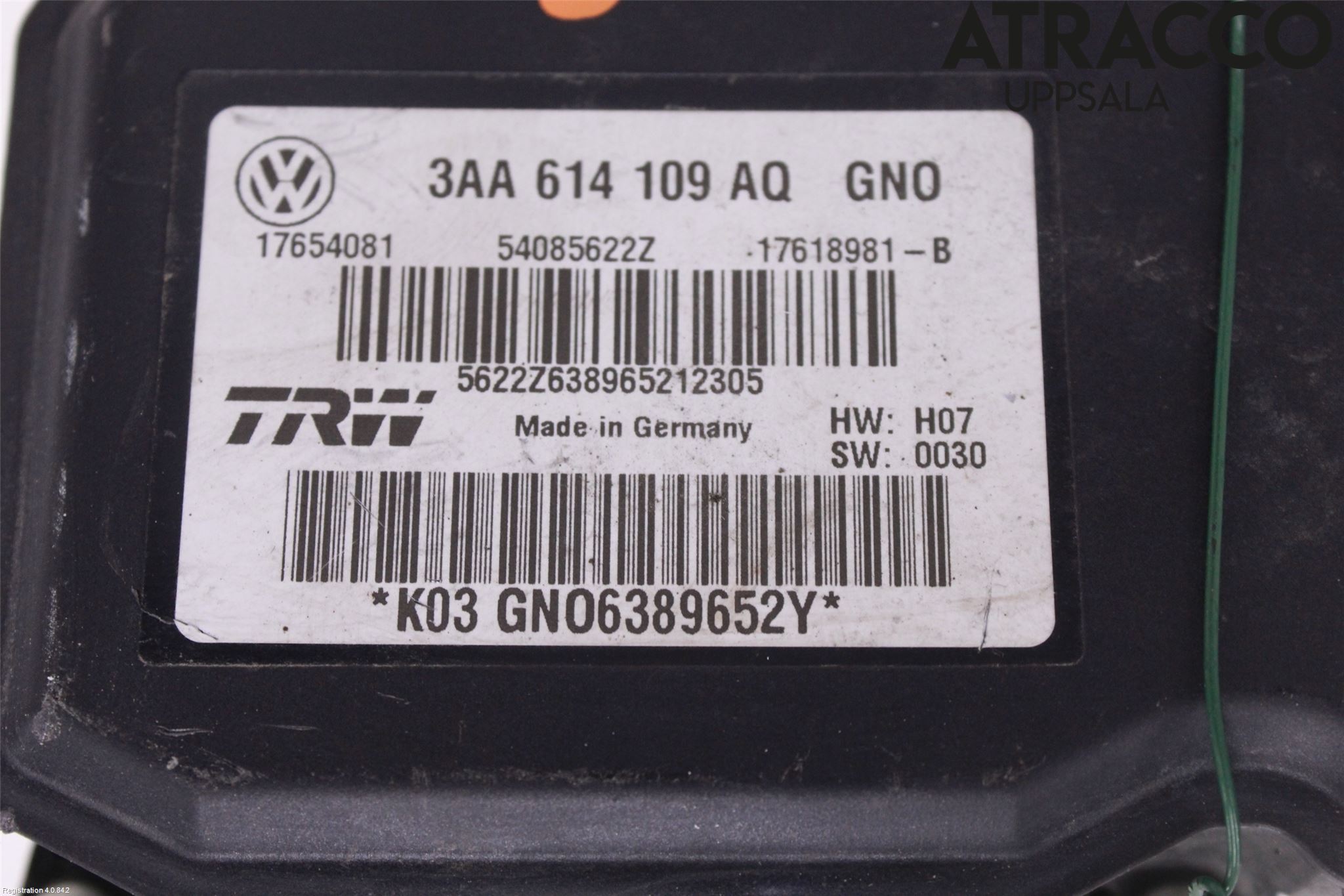 Volkswagen VW PASSAT 11-14 Abs Hydraulaggregat