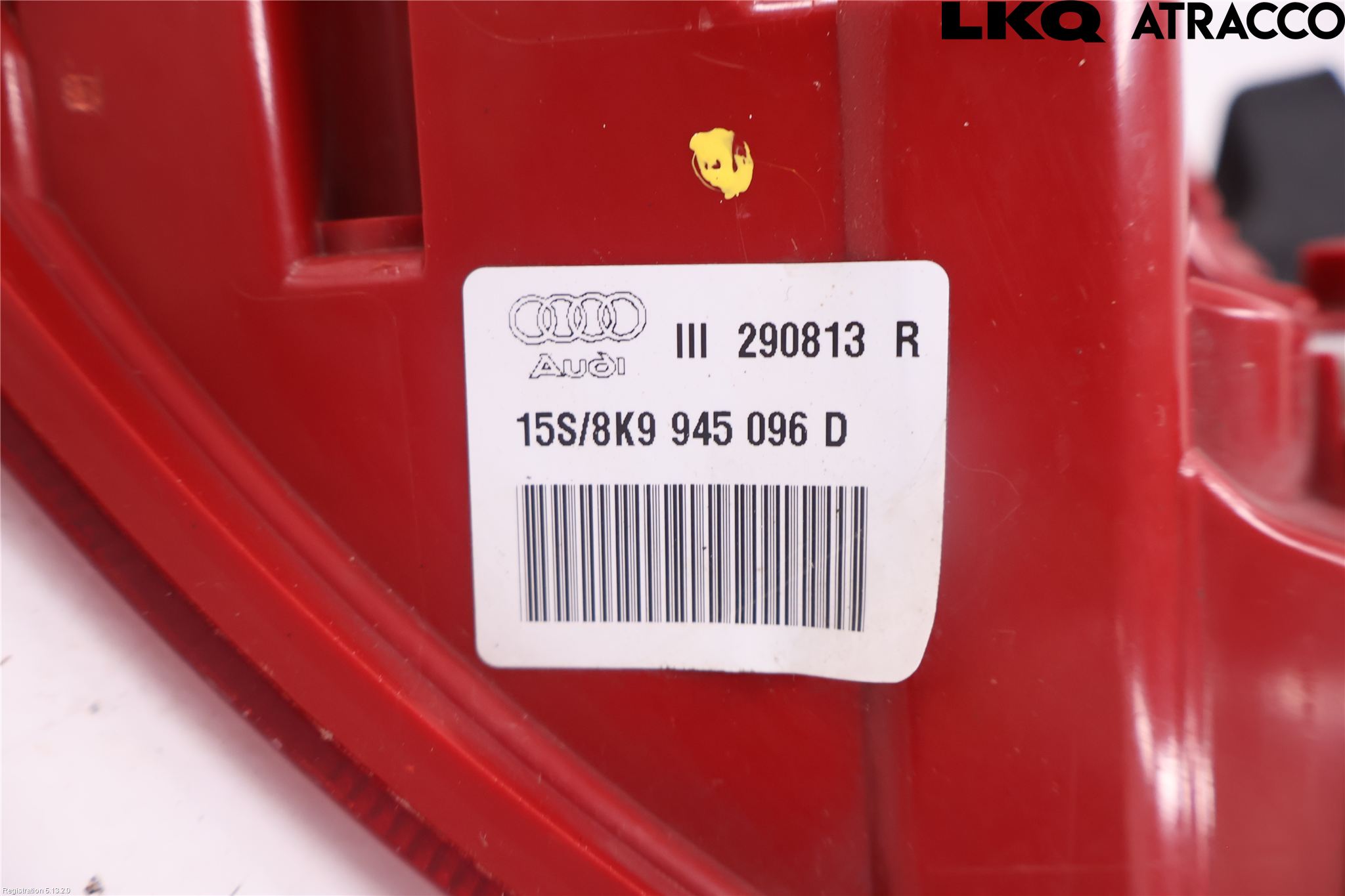 Audi A4 12-15 Bakljus Höger