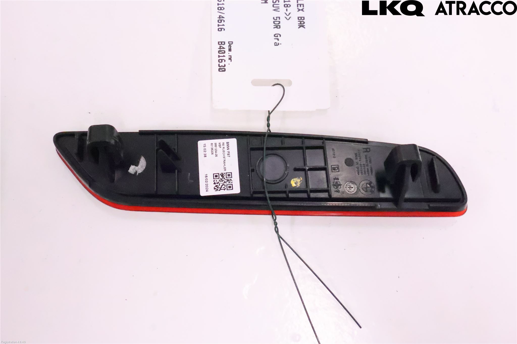 BMW X3 G01 18- Dimljus/Reflex Bak