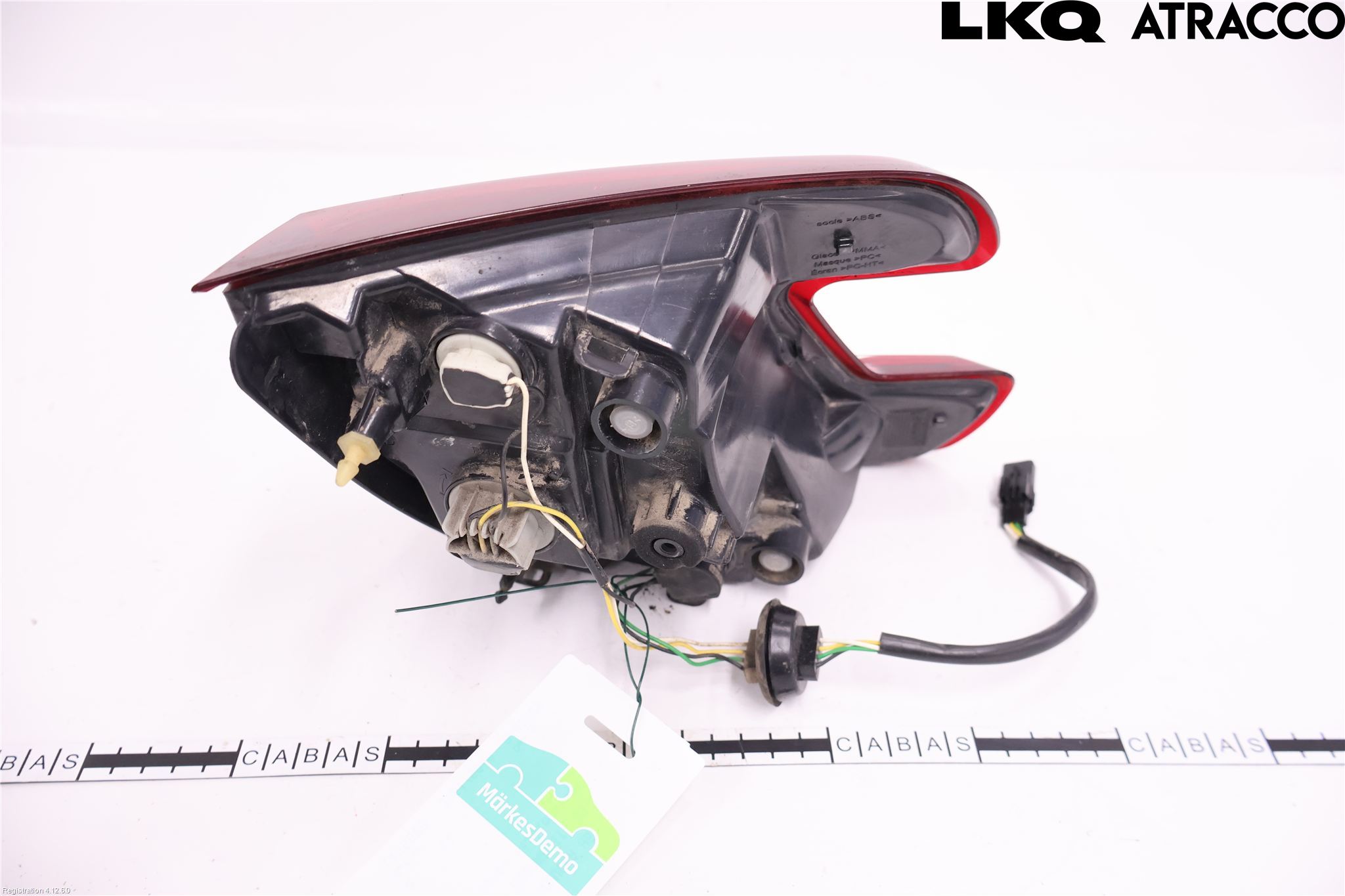 Renault MEGANE III 09-15 Bakljus Lucka Hö