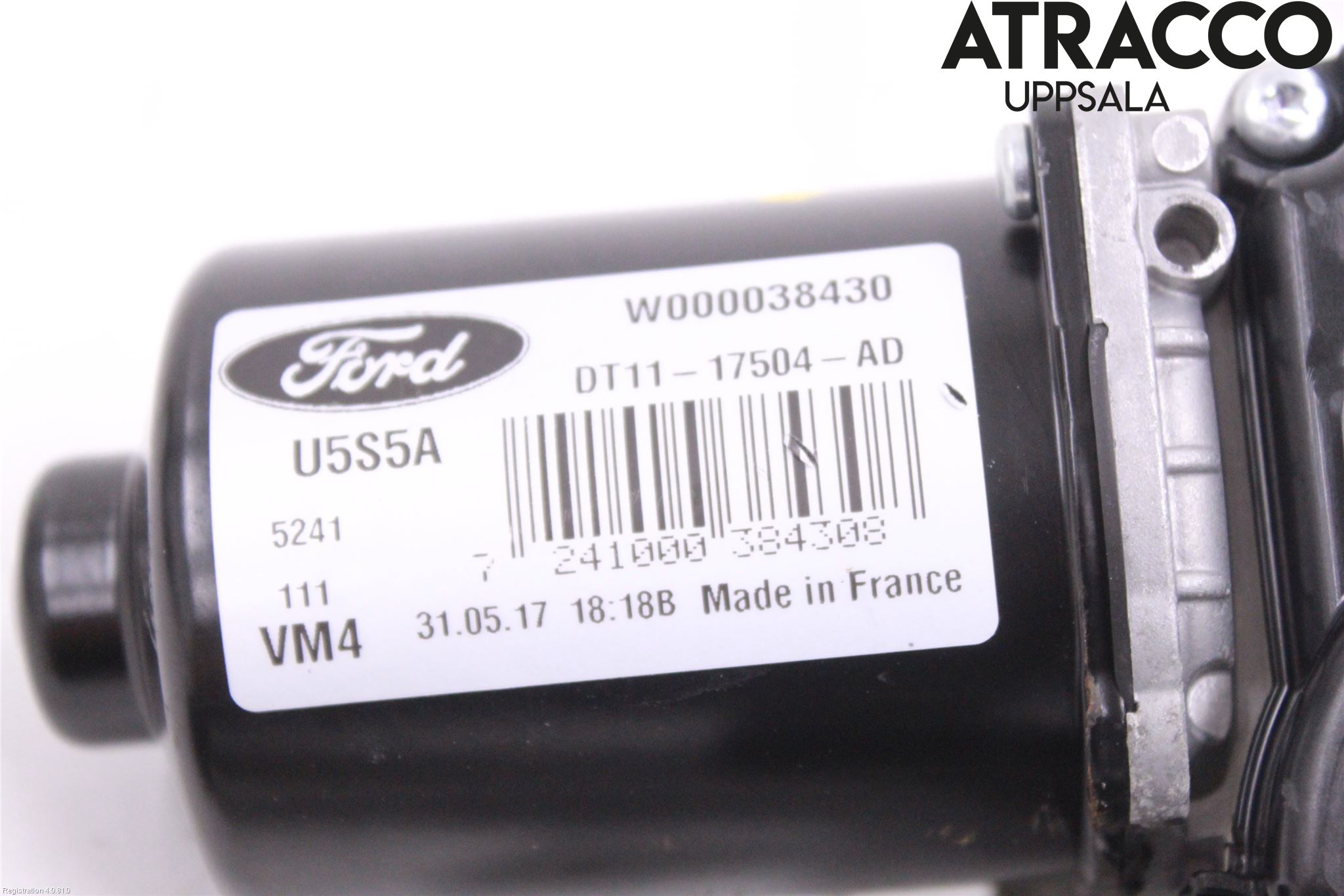 Ford TRANSIT/TOURNEO CONNECT 13-22 Torkarmotor Vindruta