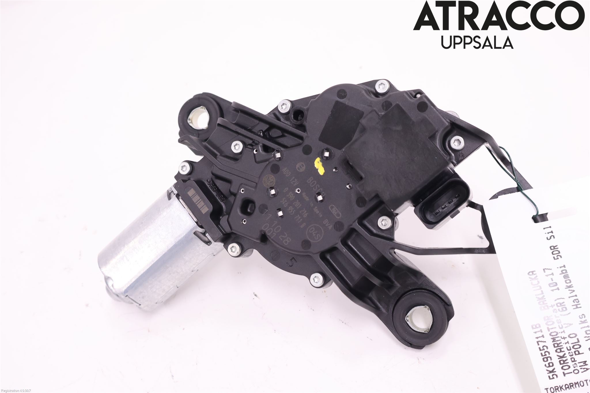 Volkswagen VW POLO 10-17 Torkarmotor Baklucka