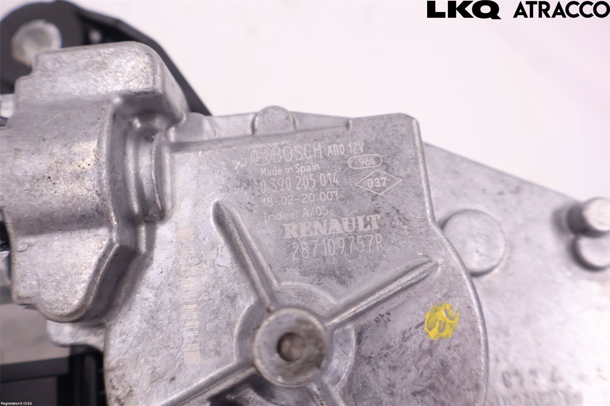 Renault MEGANE IV 16-23 Torkarmotor Baklucka