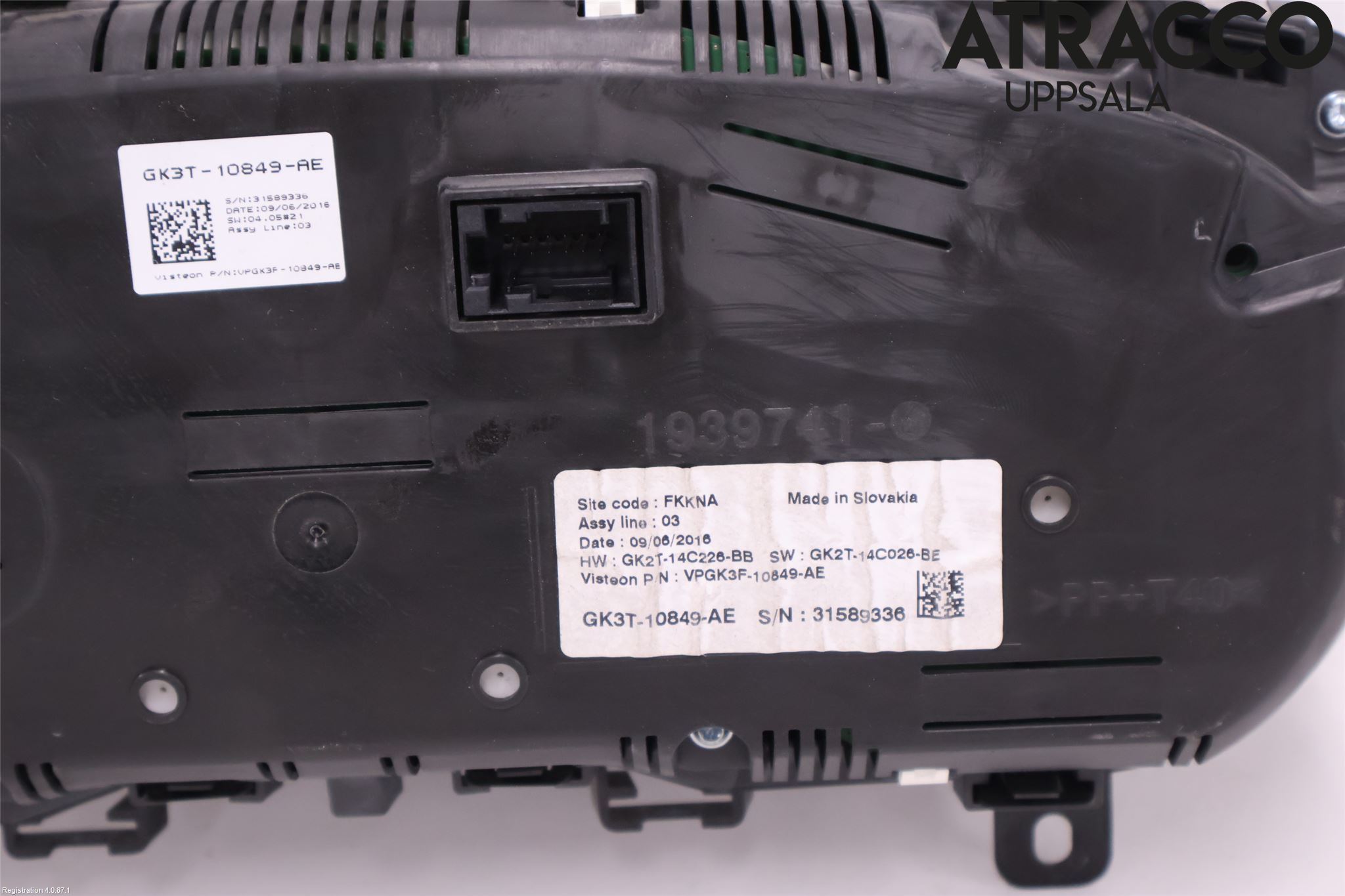 Ford TRANSIT SKÅP/BUSS 14-22 Instrument Komb