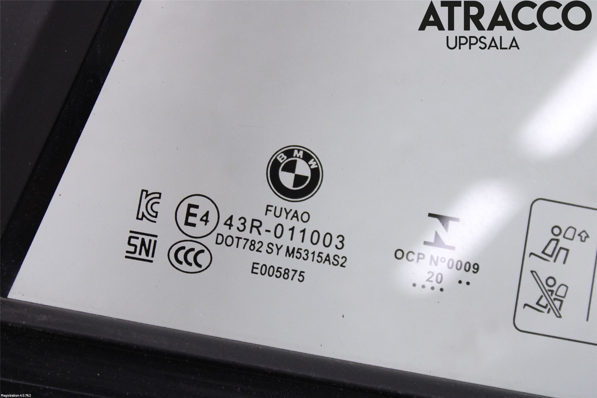 BMW 1 F40 19- Dörruta Bak Lilla Vä