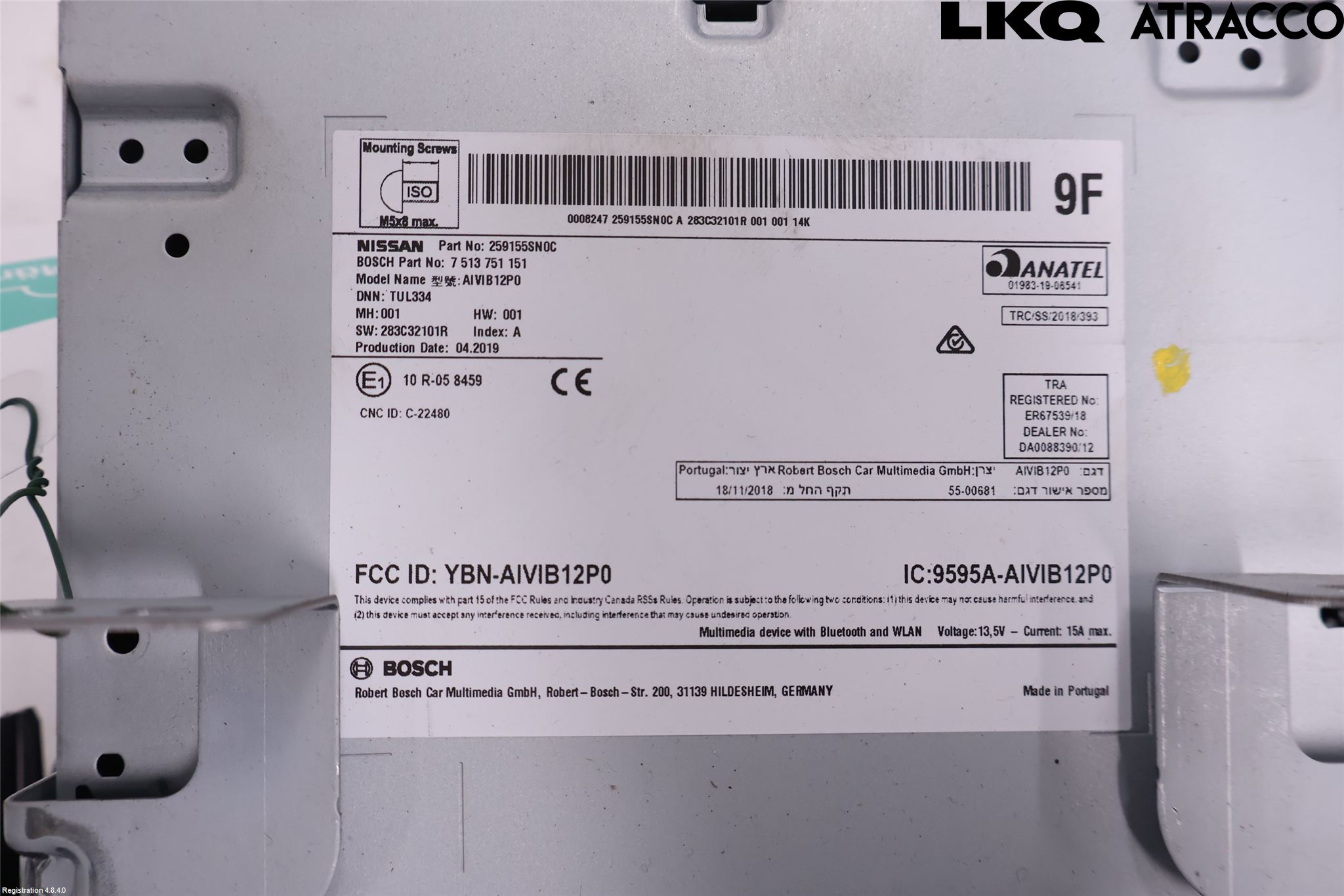 Nissan LEAF 18- Gps Navigator