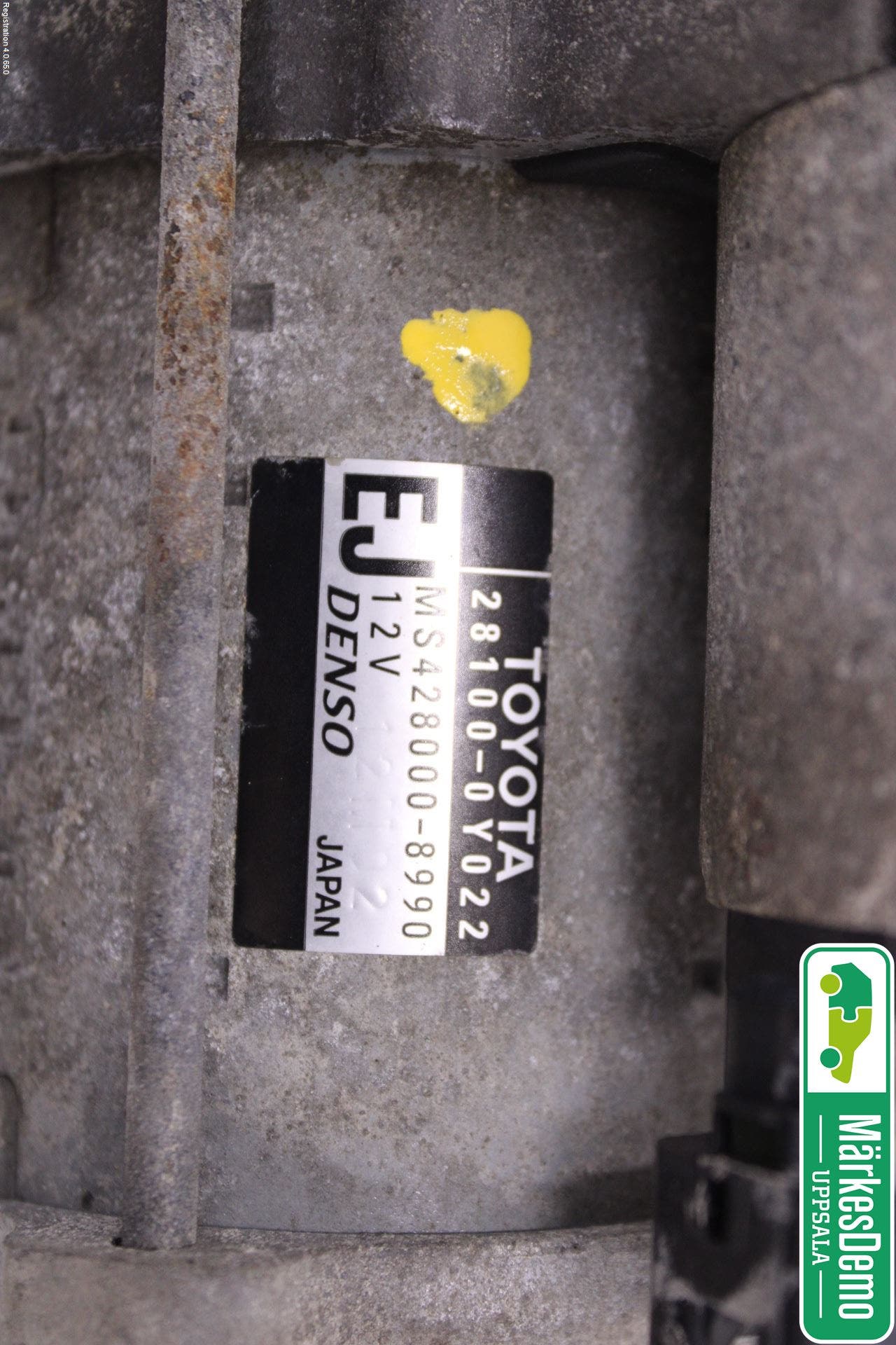 Toyota YARIS XP90 06-11 Startmotor