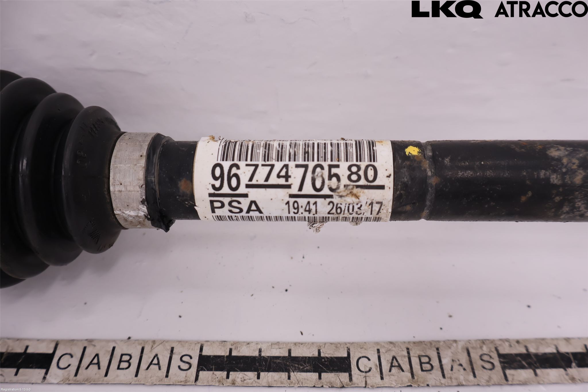Citroen C3 AIRCROSS 18-23 Drivaxel Fram Vänster