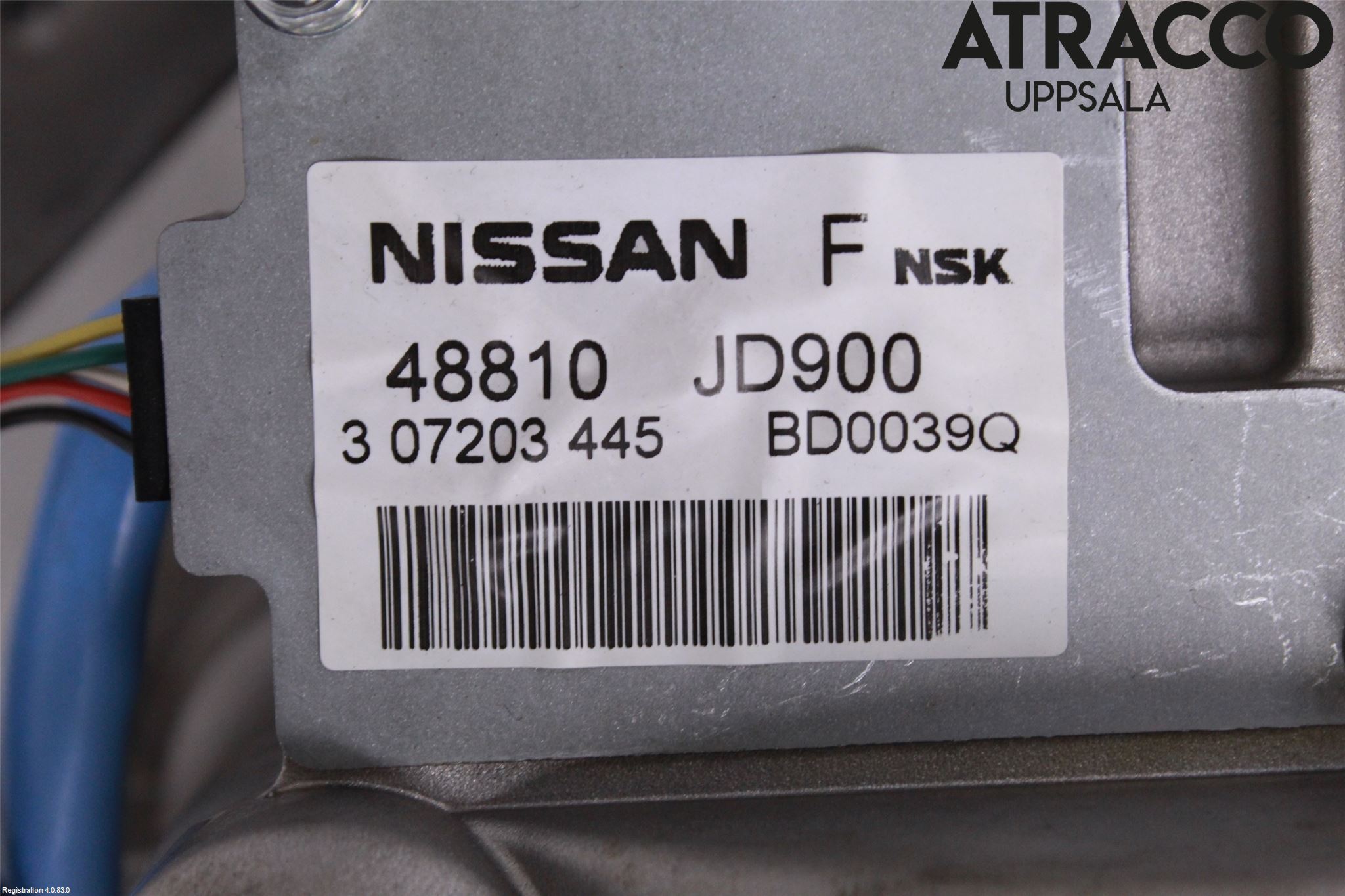 Nissan QASHQAI   07-10 Rattaxelagg Med Inb Servo