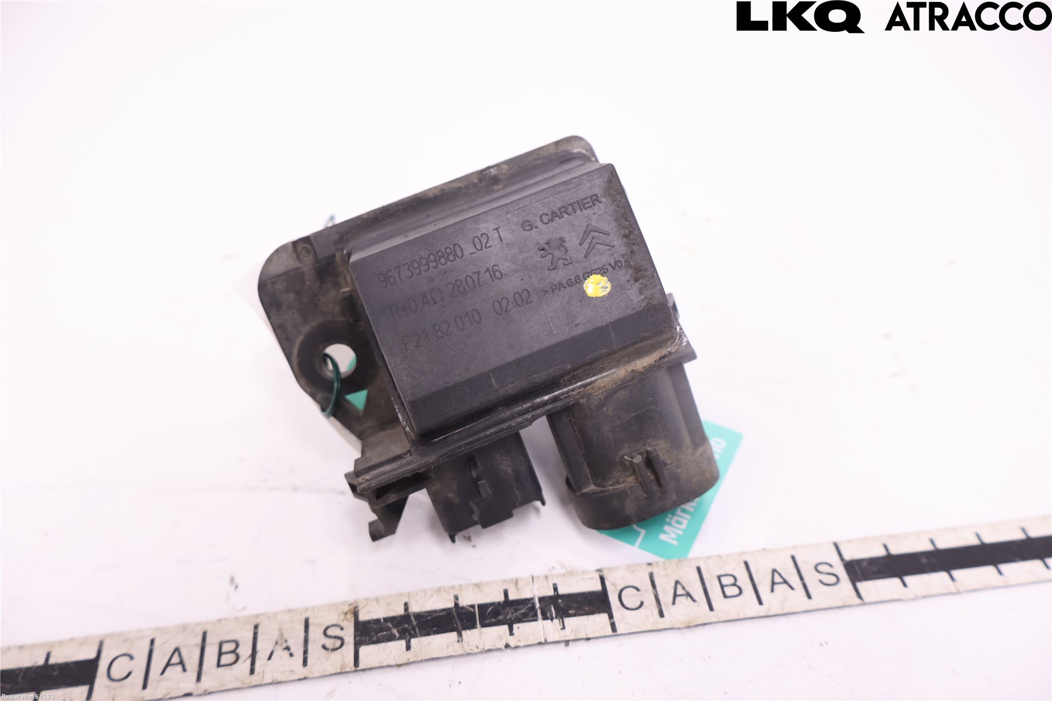 Citroen BERLINGO 08-18 Kylfläktsmotstånd