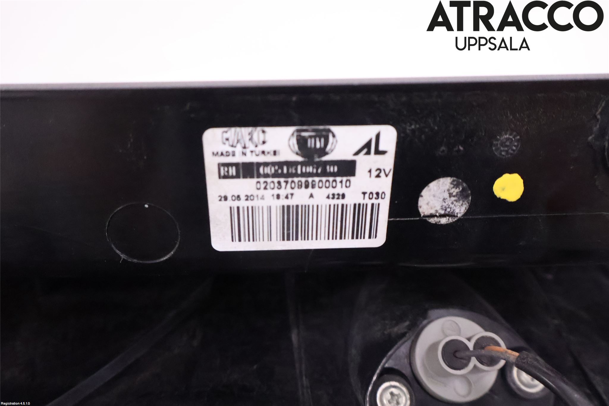 Fiat DOBLO CARGO Bakljus Höger