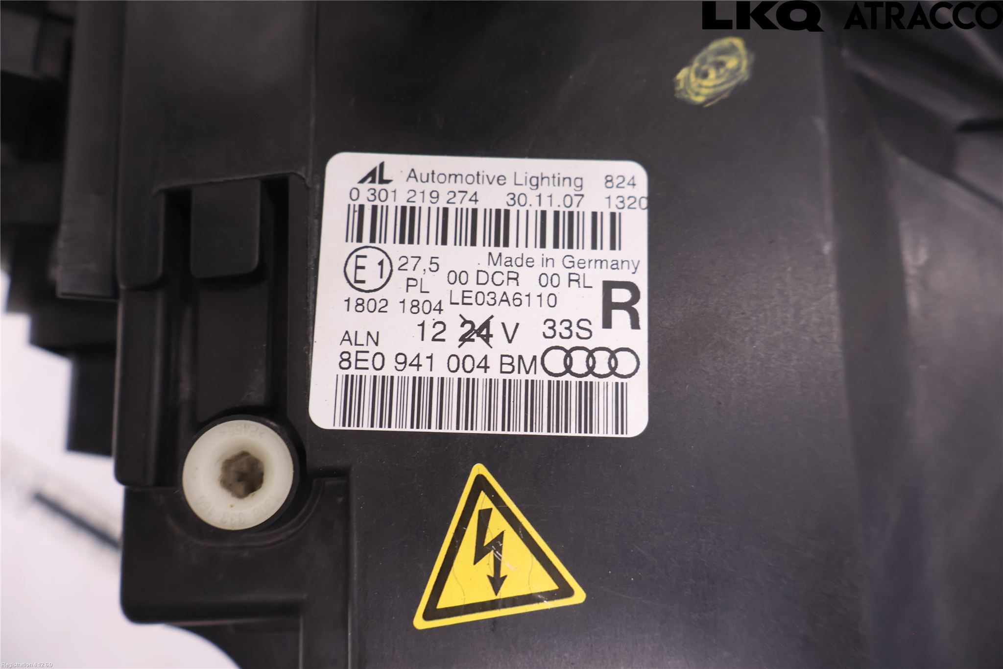 Audi A4/S4 05-07 Strålkastare Höger