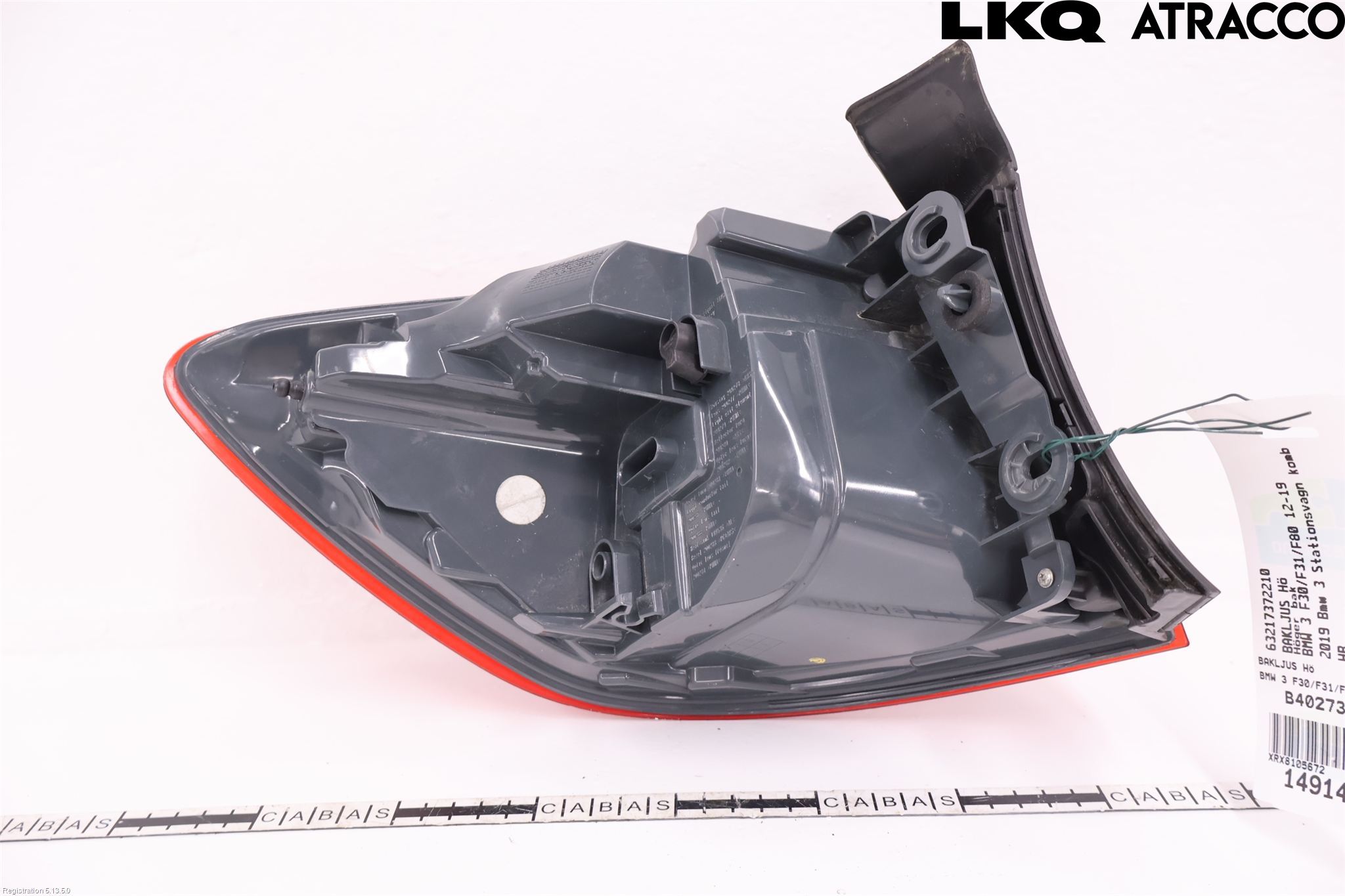 BMW 3 F30/F31/F80 12-19 Bakljus Höger