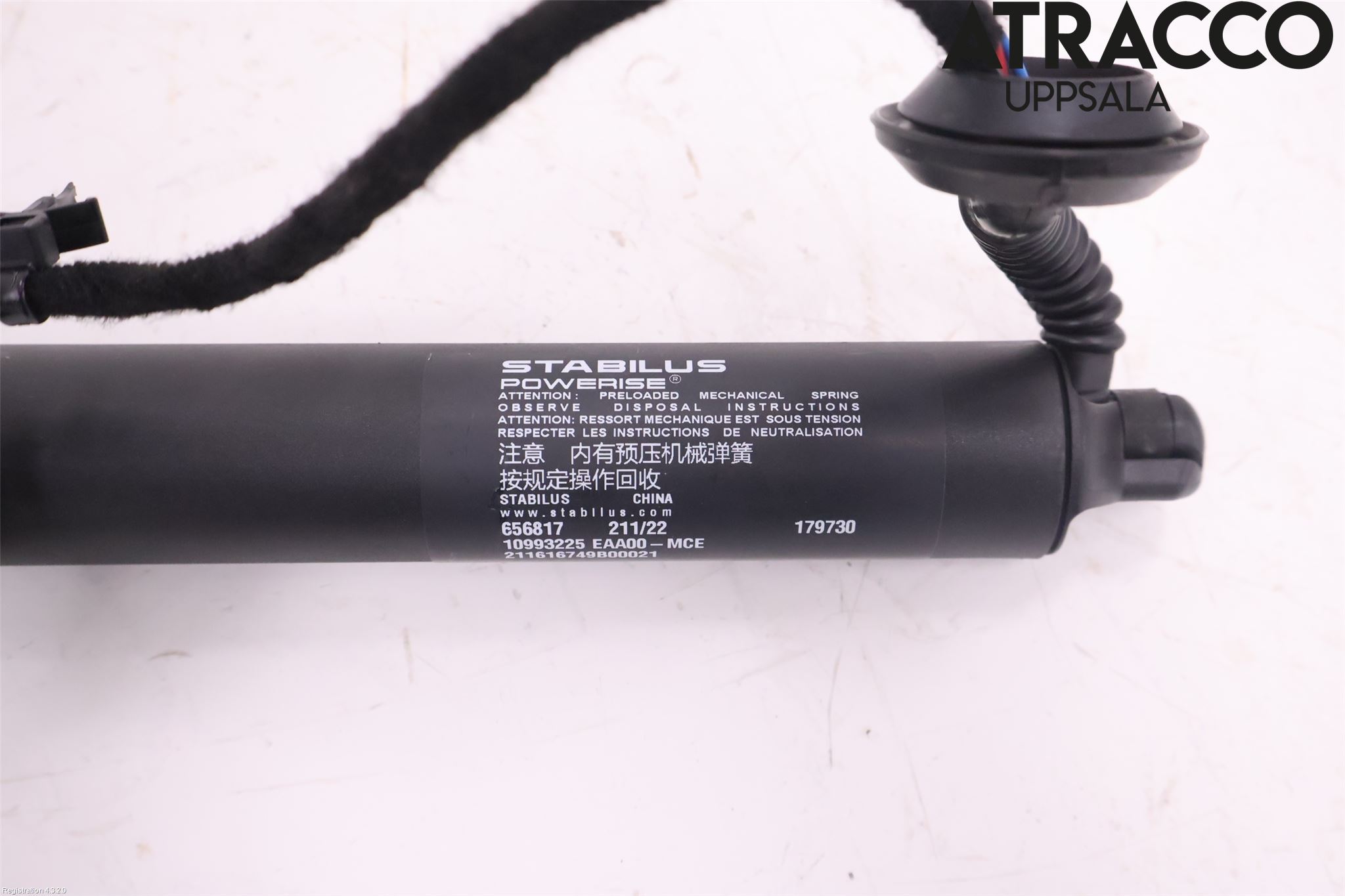 MG MARVEL R 22- Gasfjäder Baklucka