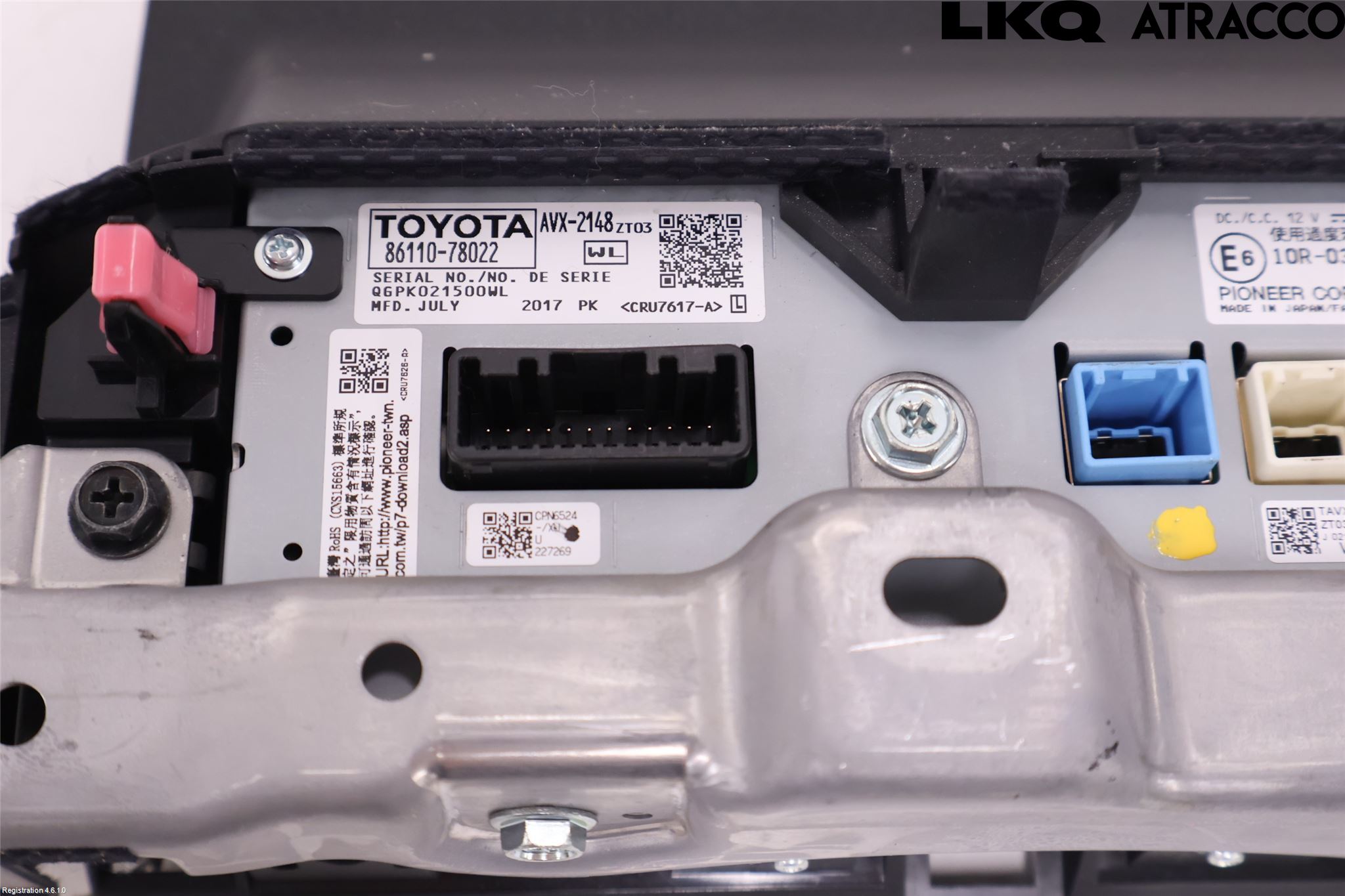 Lexus NX 300h 15-21 Bildskärm