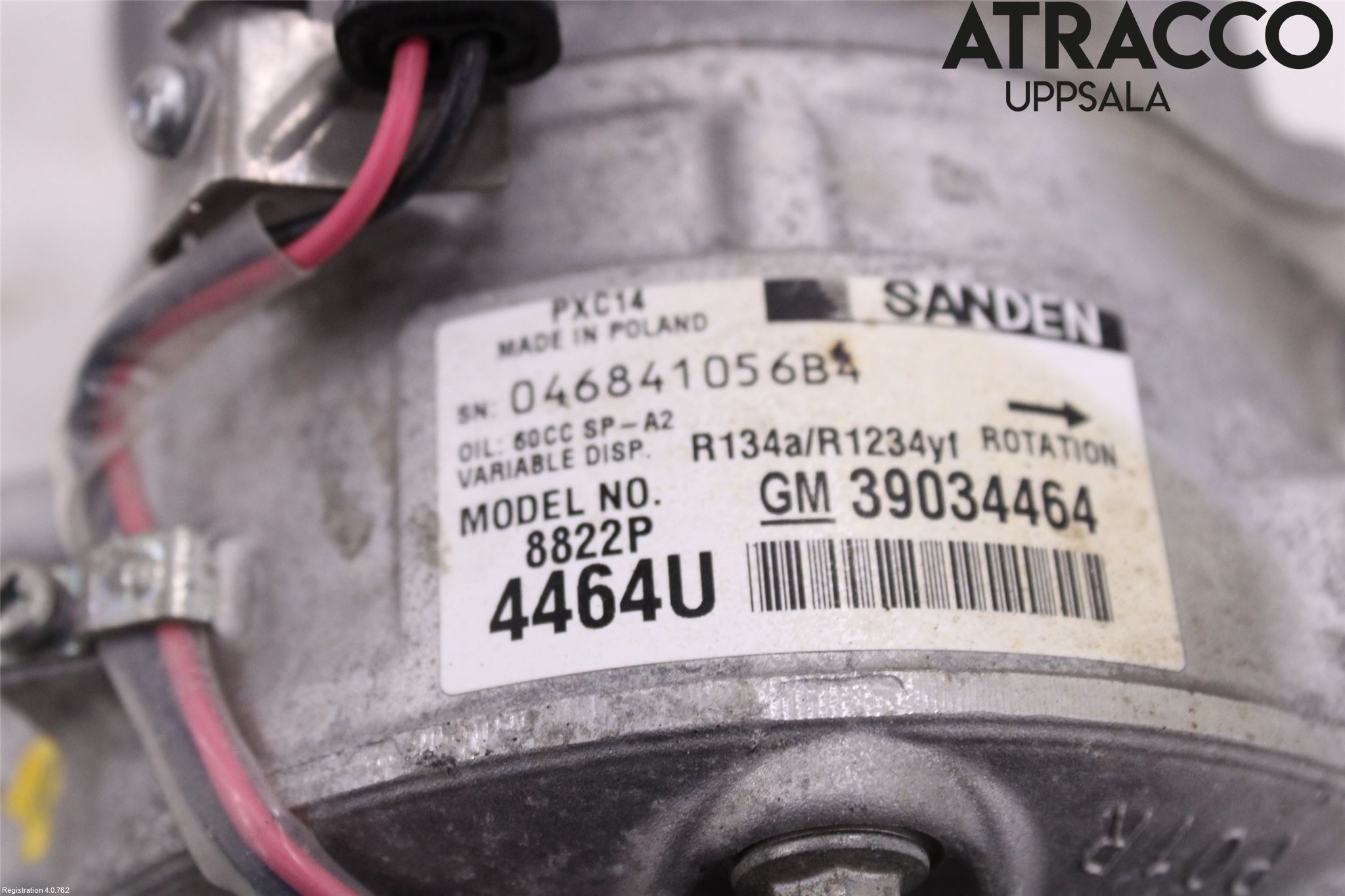 Opel ASTRA K 16-22 Ac Kompressor