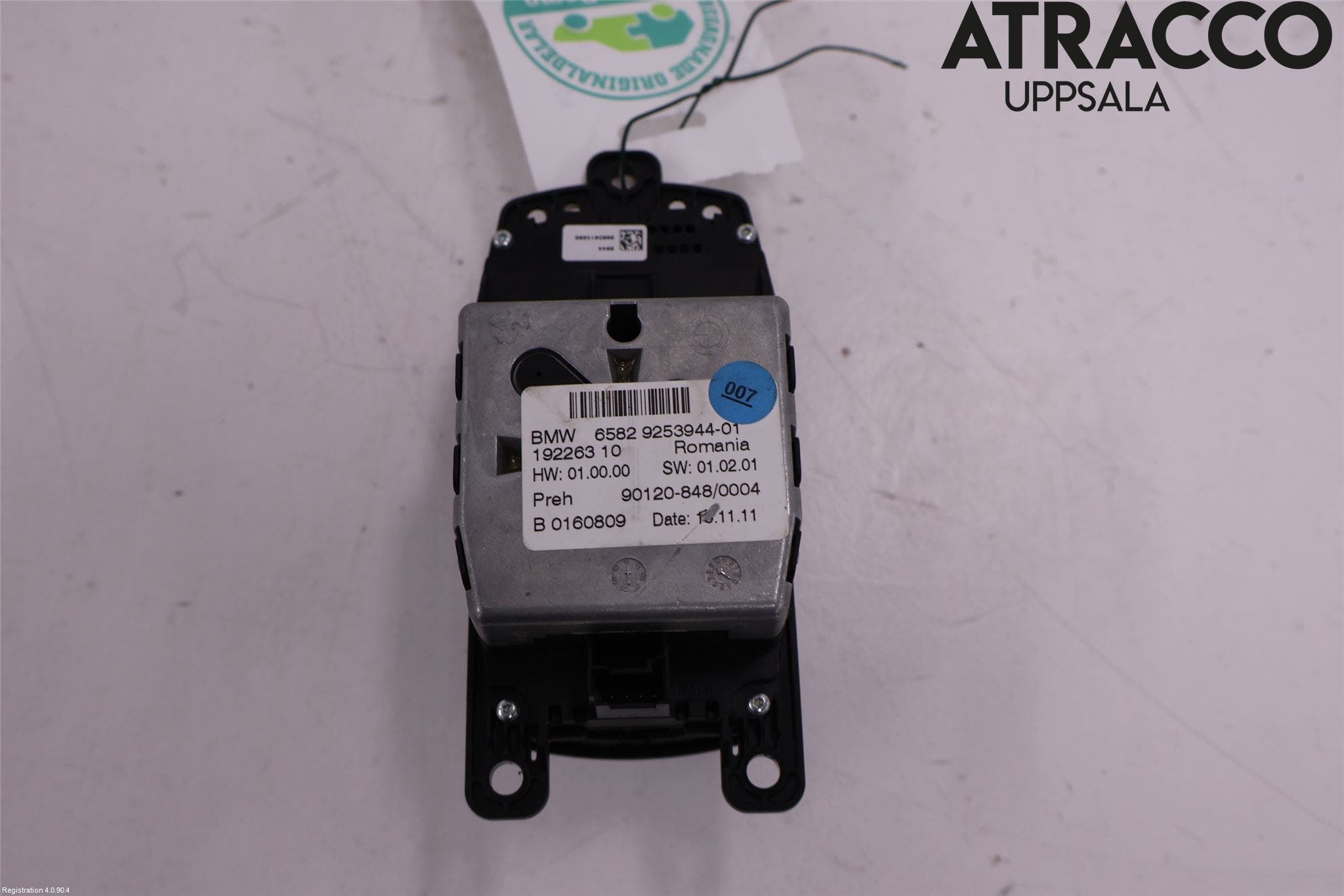 BMW 5 F10/F11/F18 09-17 Strömställare Multifunktion