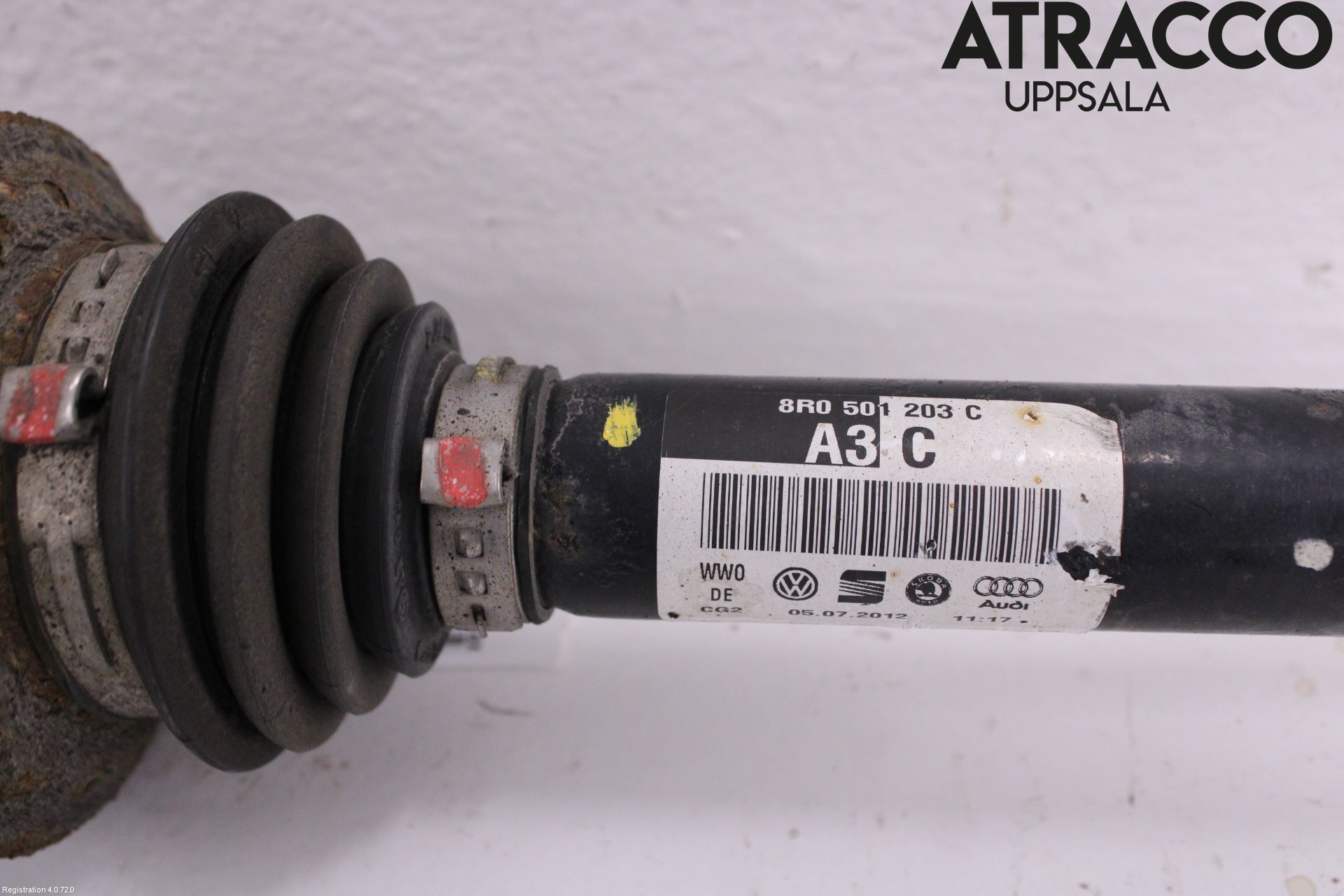 Audi Q5 09-16 Drivaxel Bak Höger