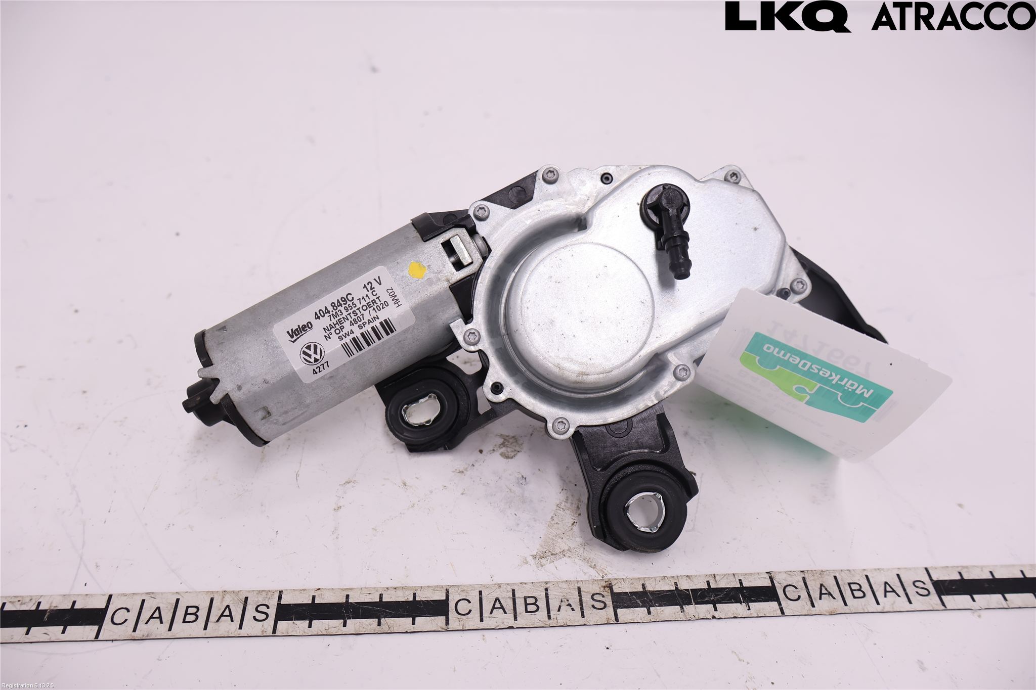 Volkswagen VW SHARAN      01-10 Torkarmotor Baklucka