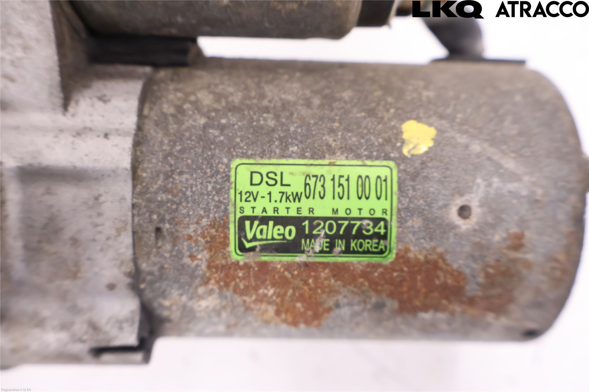 SsangYong SSANG YONG TIVOLI 17- Startmotor Diesel