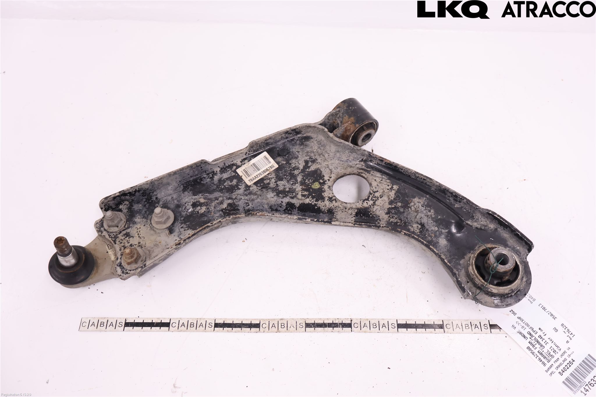 Opel GRANDLAND X 18- Bärarm Fram Undre Vä
