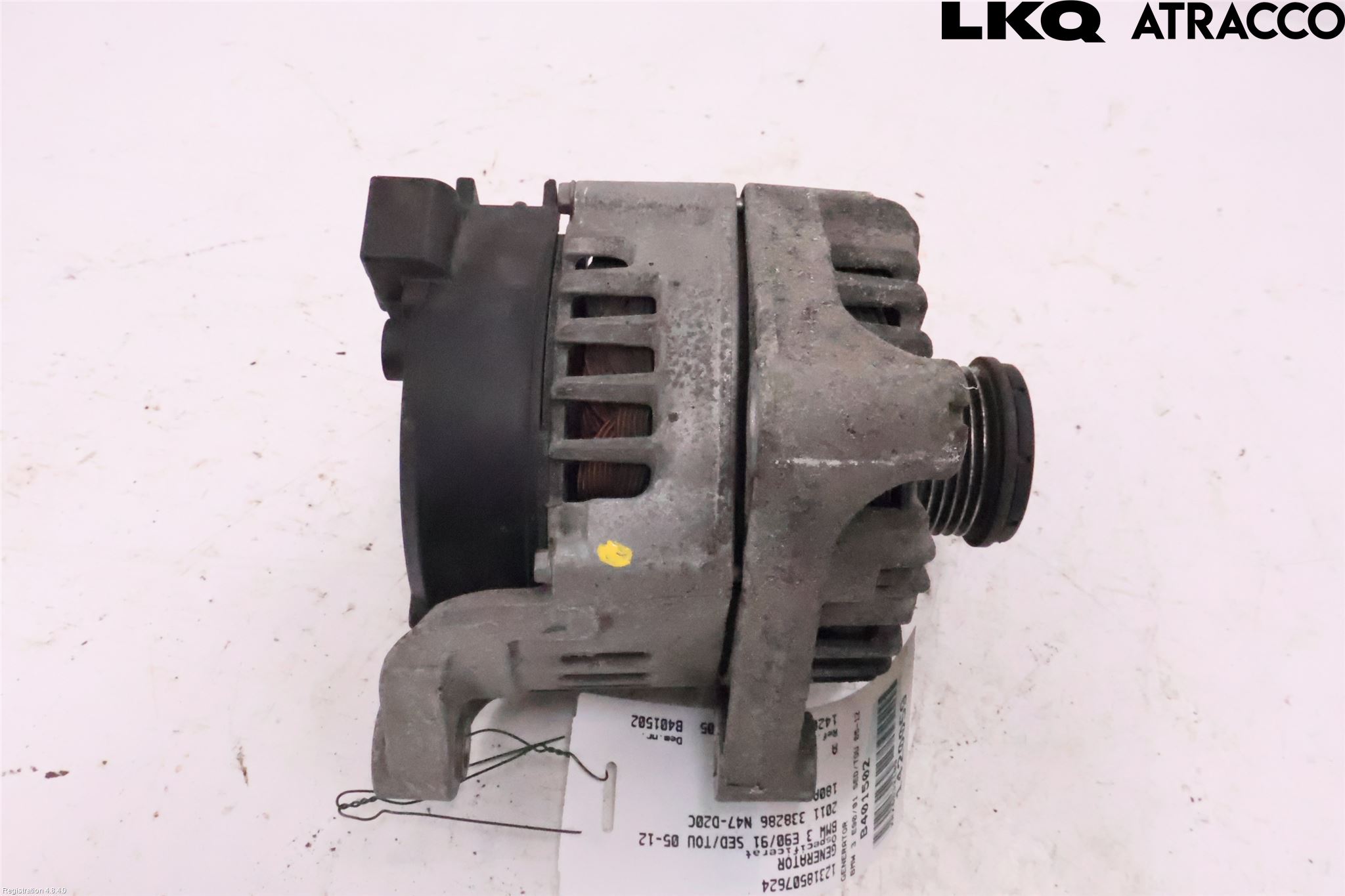 BMW 3 E90/91 SED/TOU 05-12 Generator