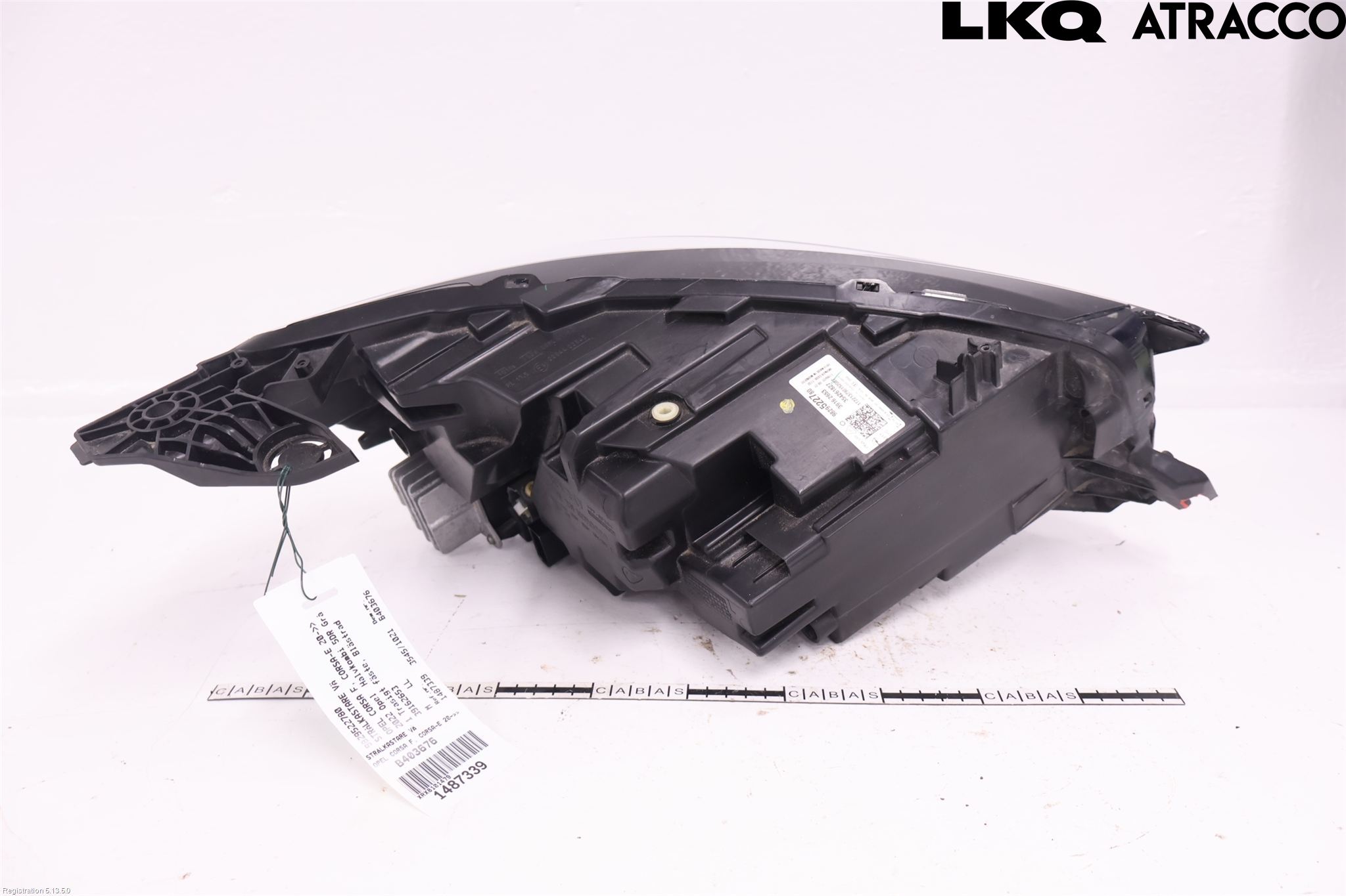 Opel CORSA F, CORSA-E 20- Strålkastare Vänster