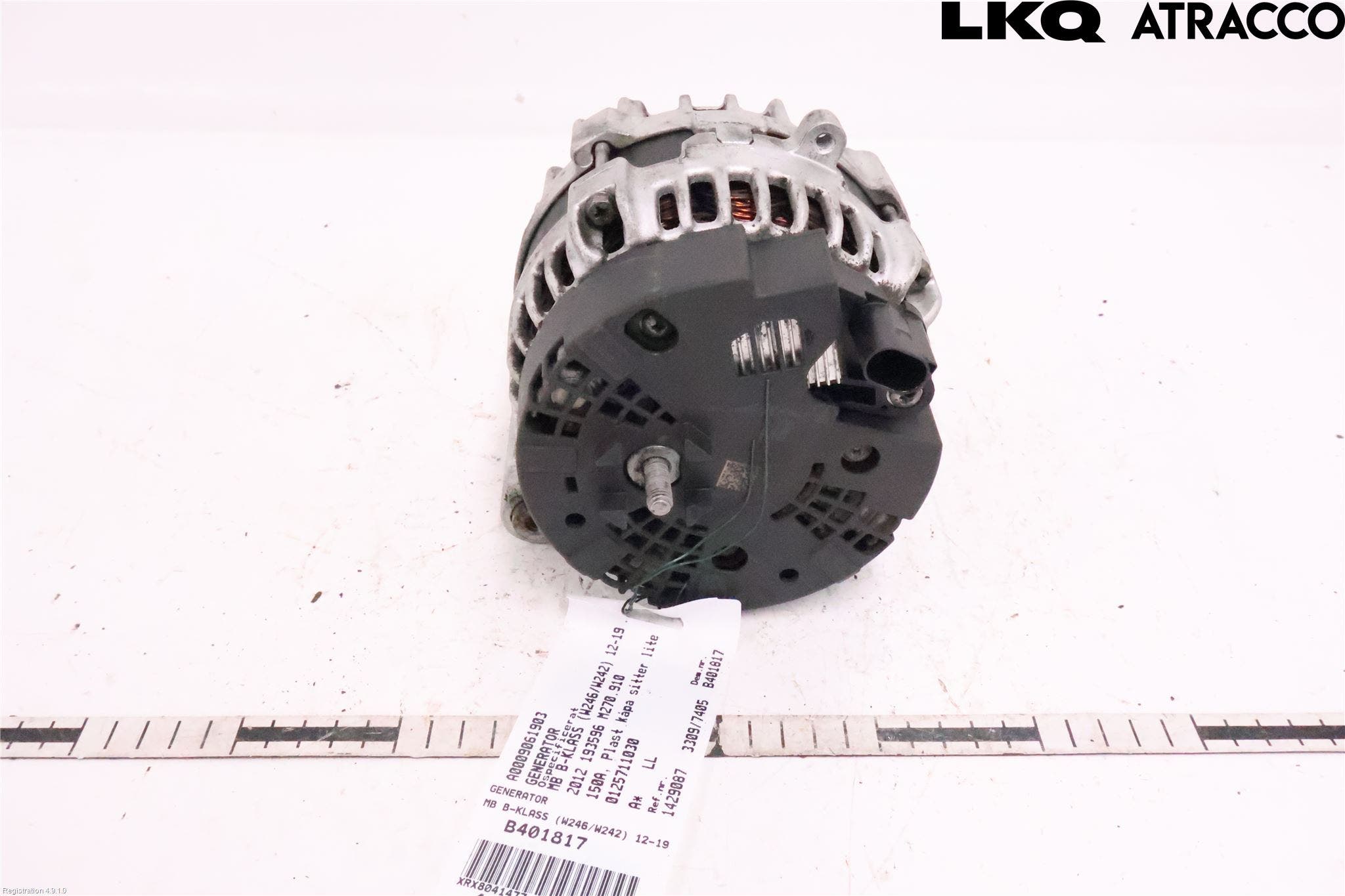 Mercedes-Benz MB B-KLASS (W246/W242) 12-19 Generator