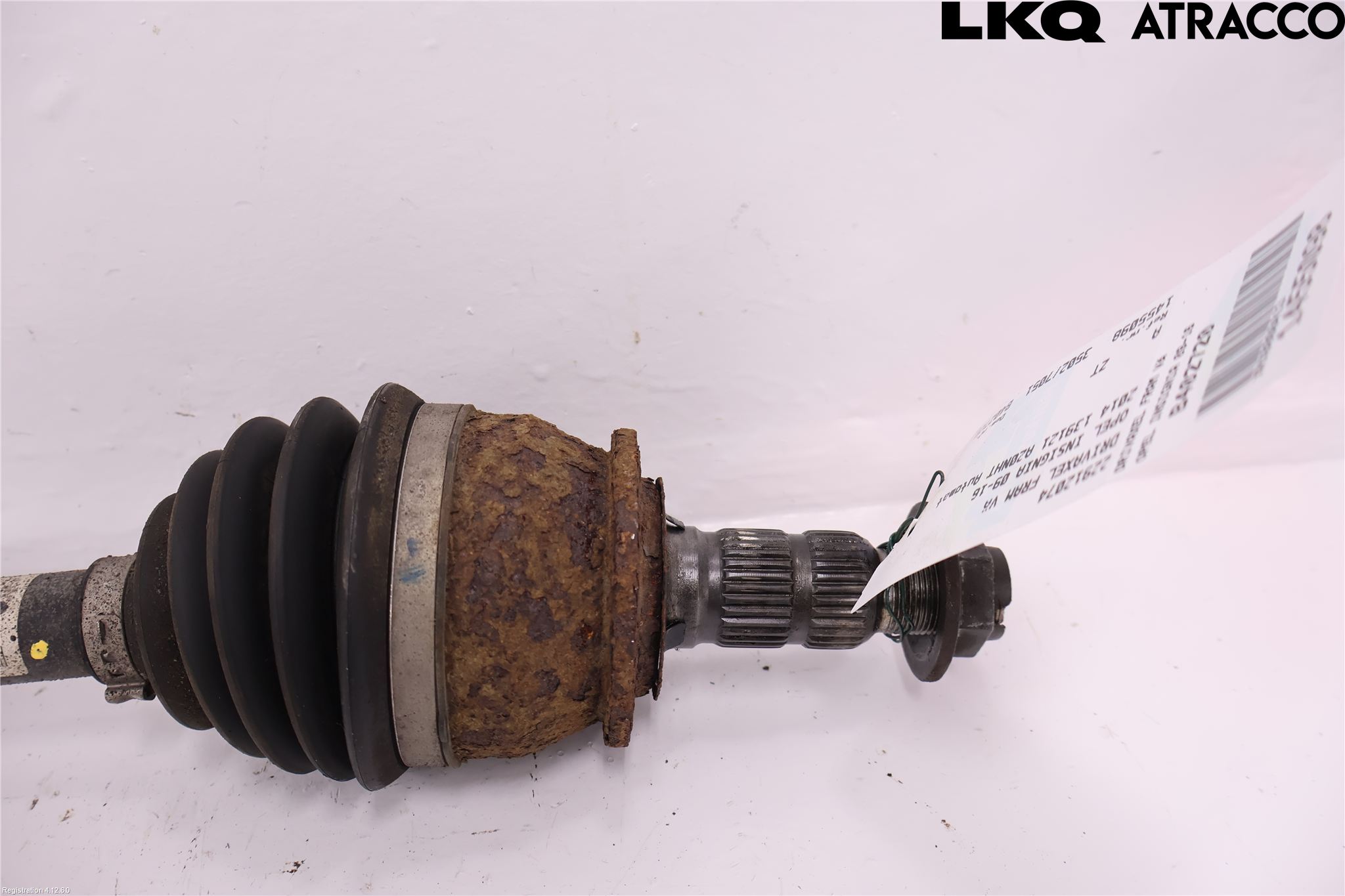 Opel INSIGNIA 09-16 Drivaxel Fram Vänster