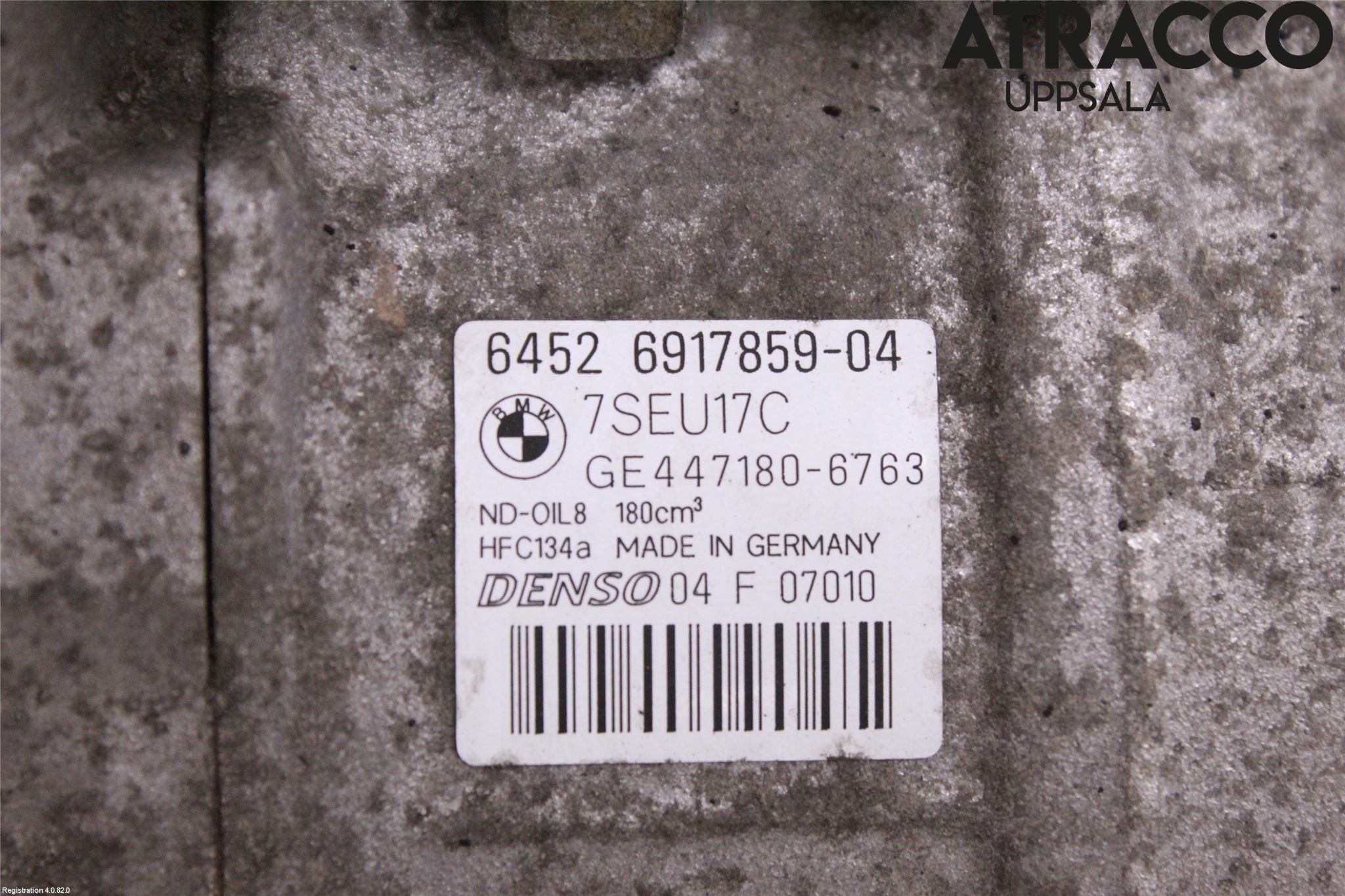 BMW 5 E60/61 Sed/Tou 02-10 Ac Kompressor