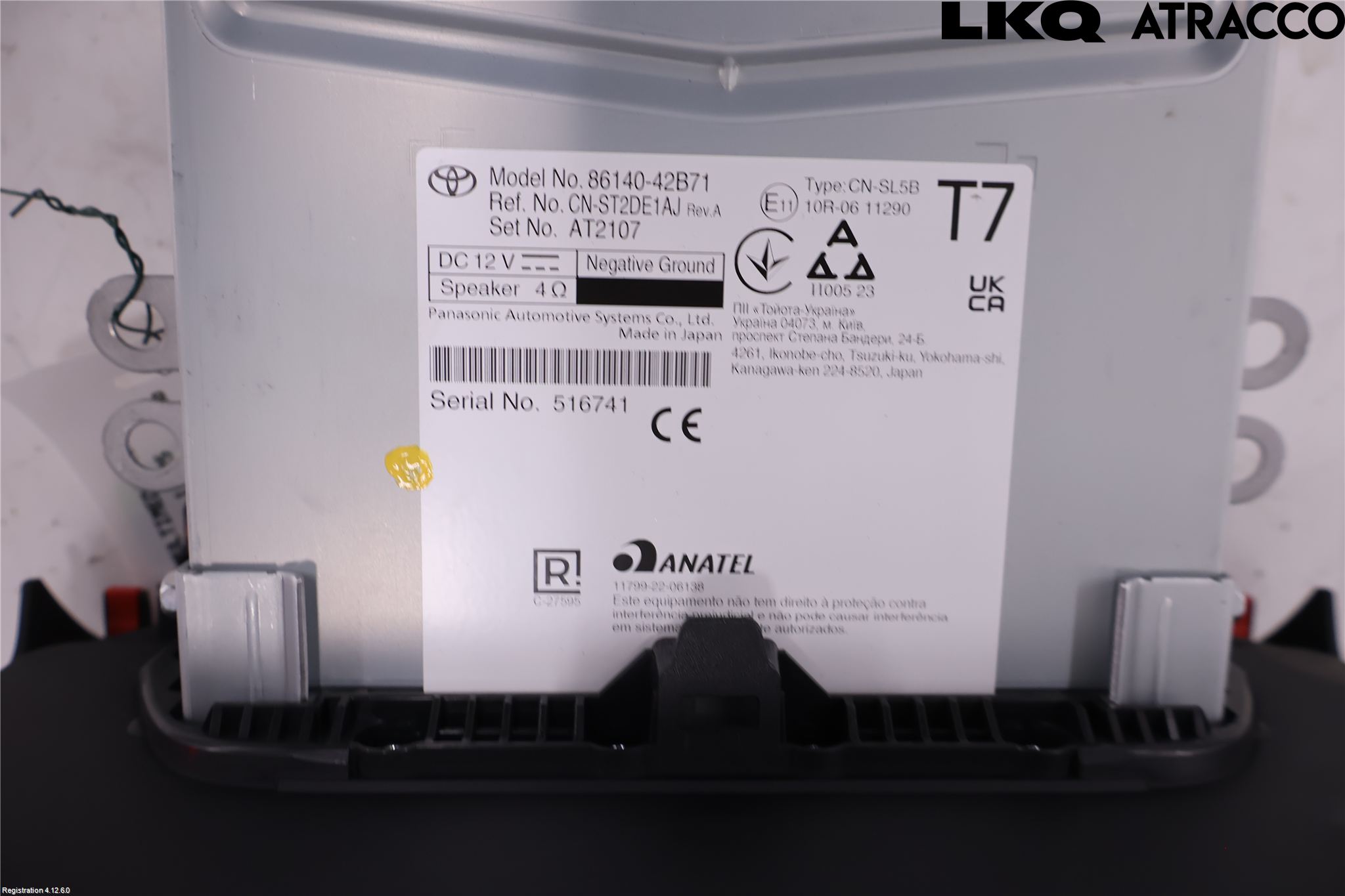 Toyota RAV4 19- Cd Radio - Multimediapanel