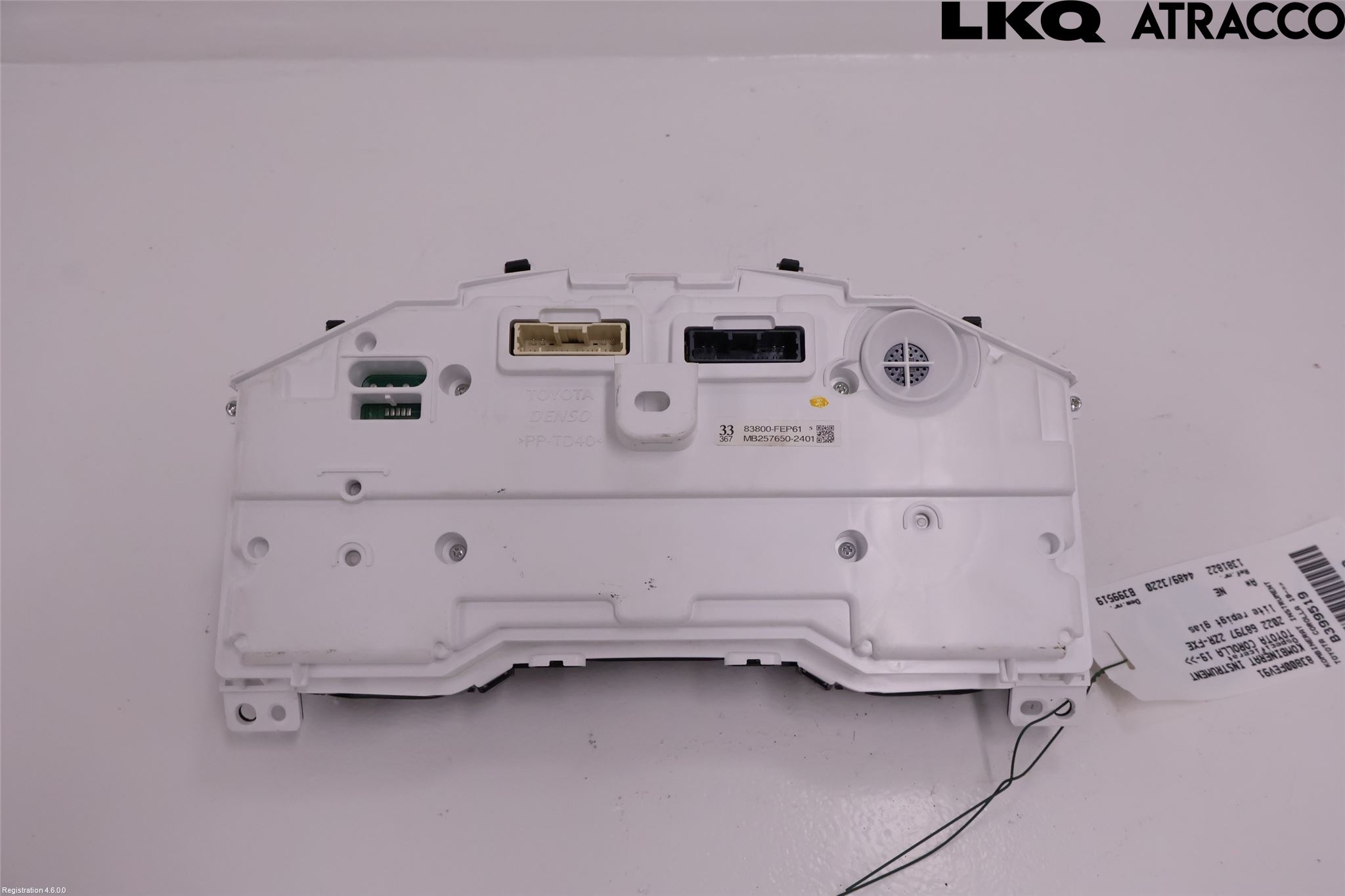 Toyota COROLLA 19- Instrument Komb