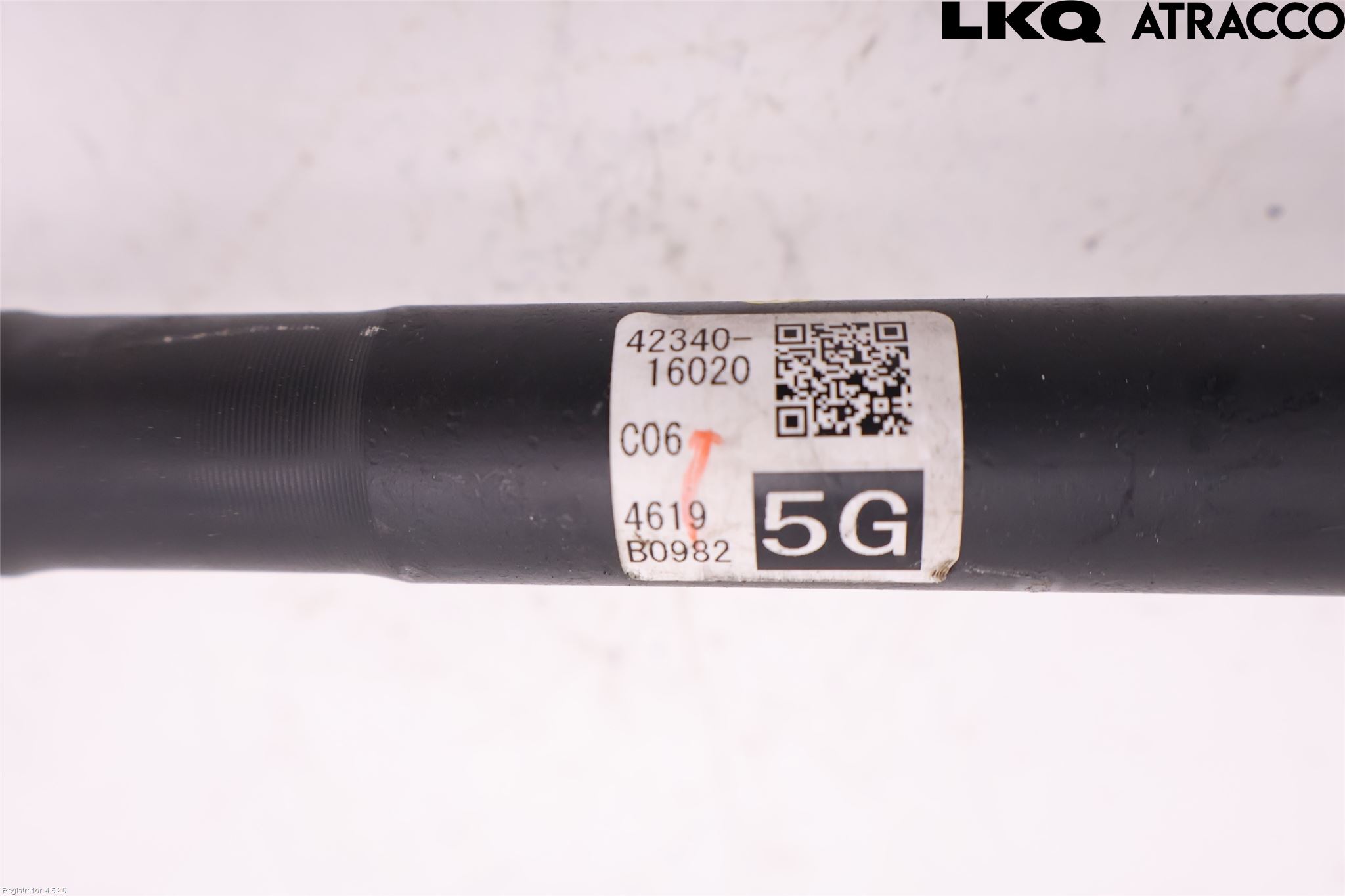 Toyota COROLLA CROSS XG10 22- Drivaxel Bak Vänster