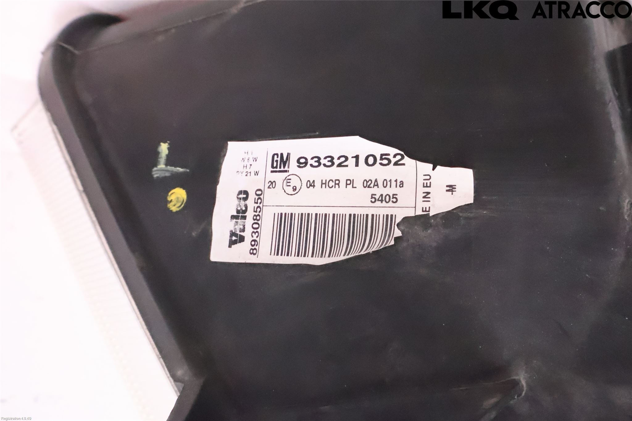 Opel MERIVA A   03-10 Strålkastare Vänster