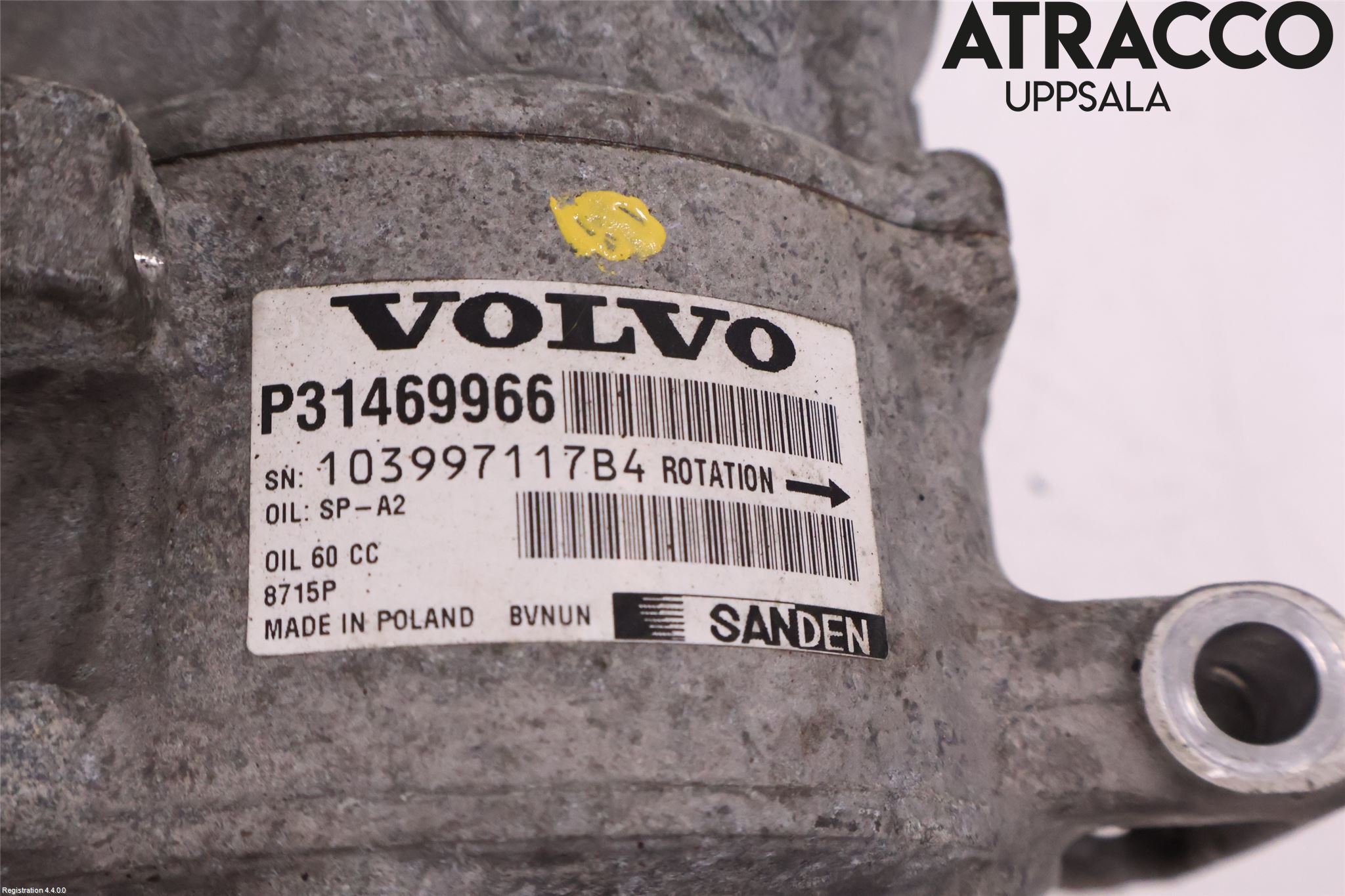 Volvo V90 17->> Ac Kompressor