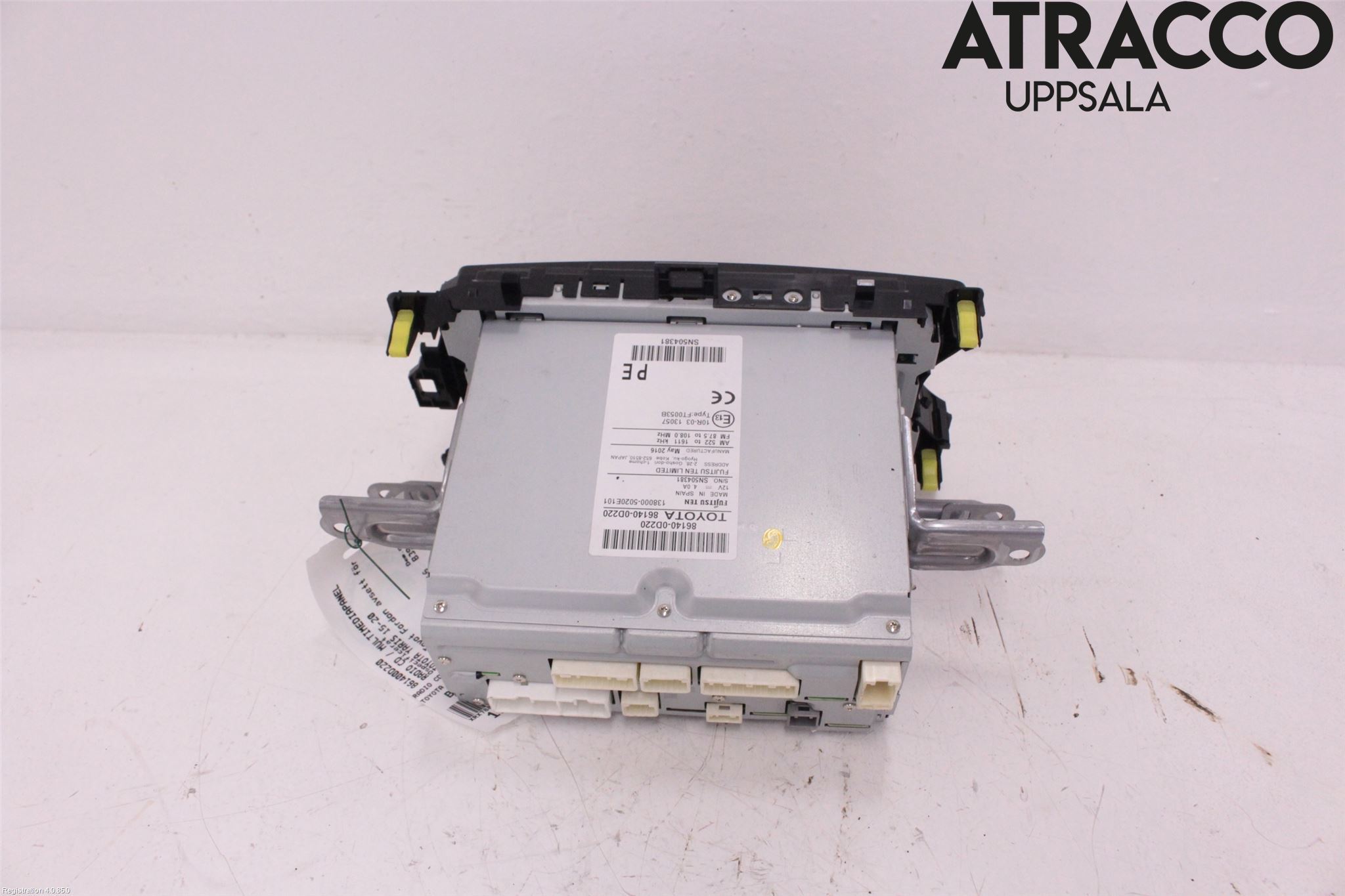 Toyota YARIS XP130 15-20 Cd Radio - Multimediapanel