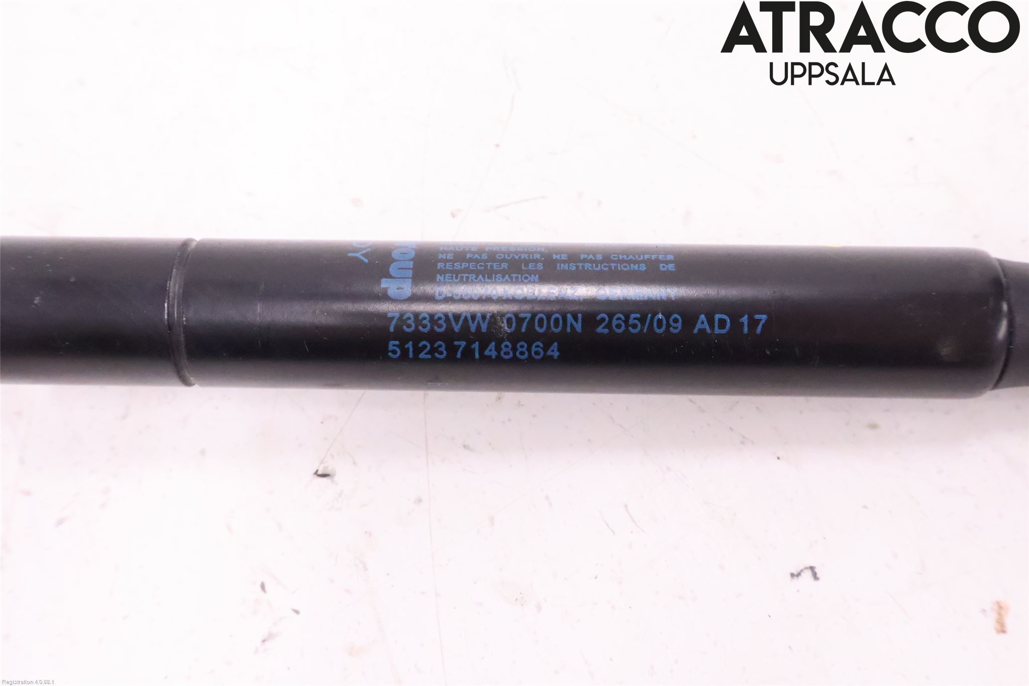 Mini COUPE R56 05-14 Gasfjäder Motorhuv