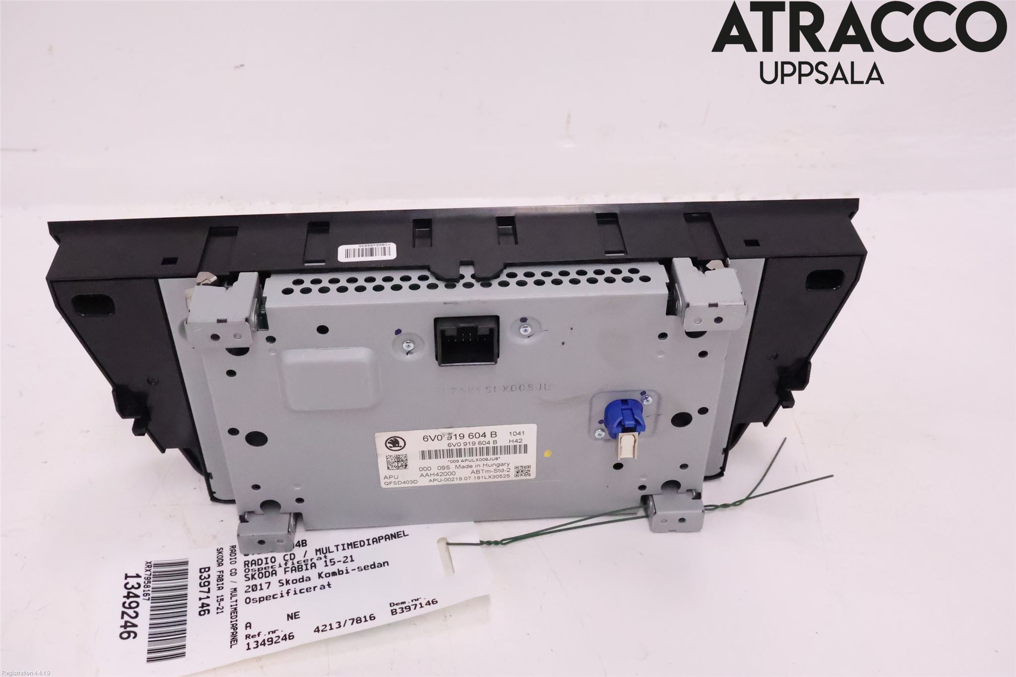 Skoda FABIA 15-21 Cd Radio - Multimediapanel