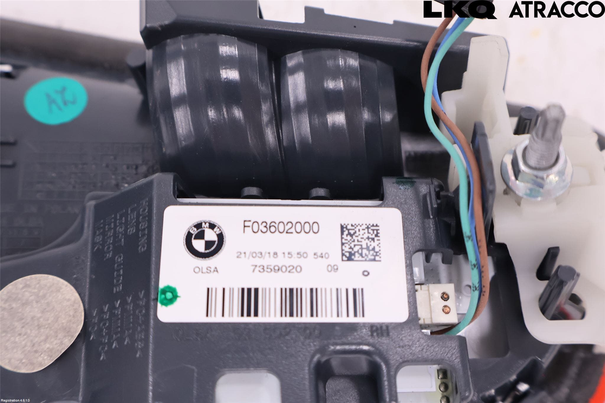 BMW 1 F20/F21 11-19 Bakljus Lucka Hö