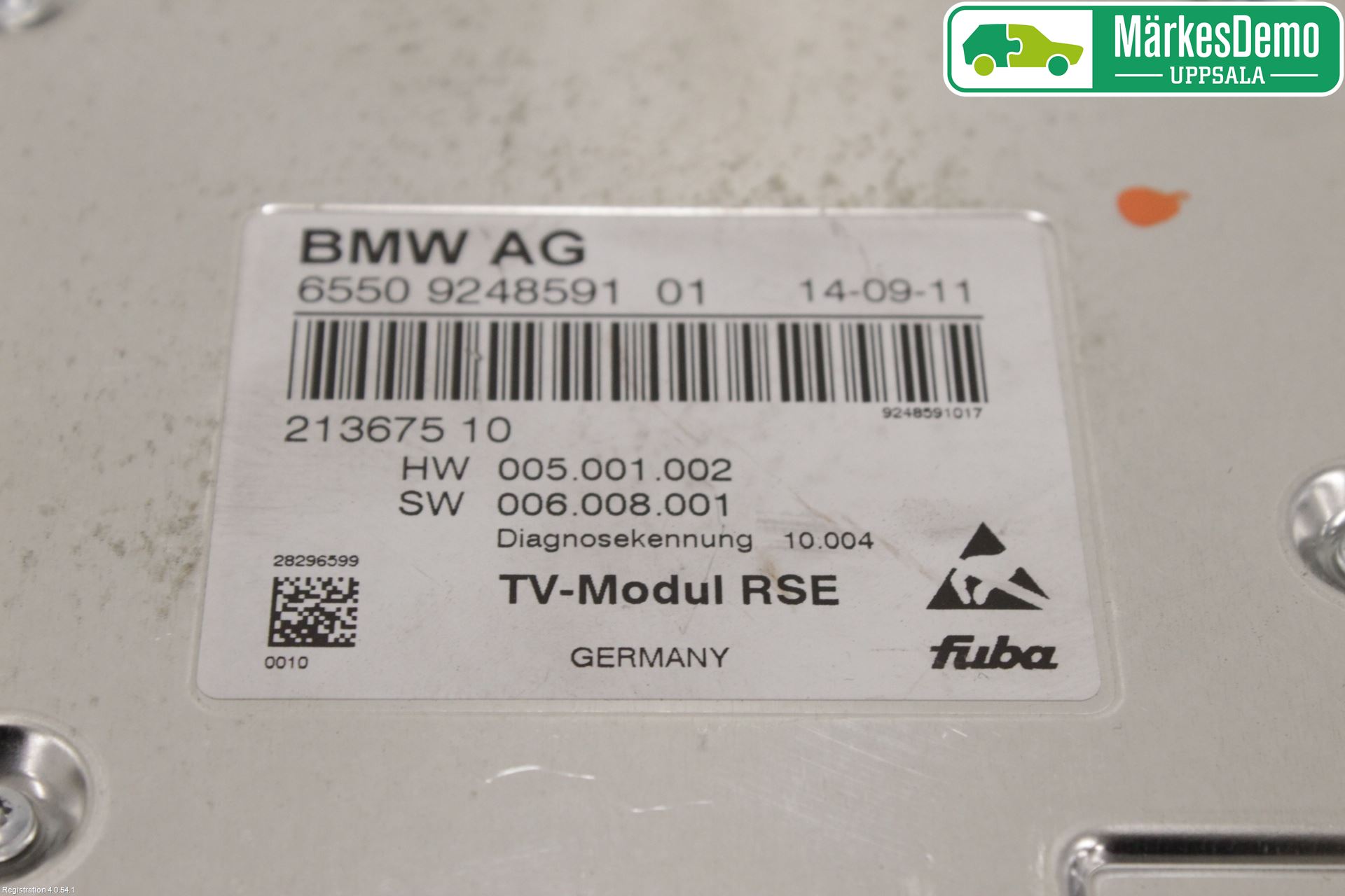 BMW 7 F01/02/03/04 09-15 Styrenhet Övrigt