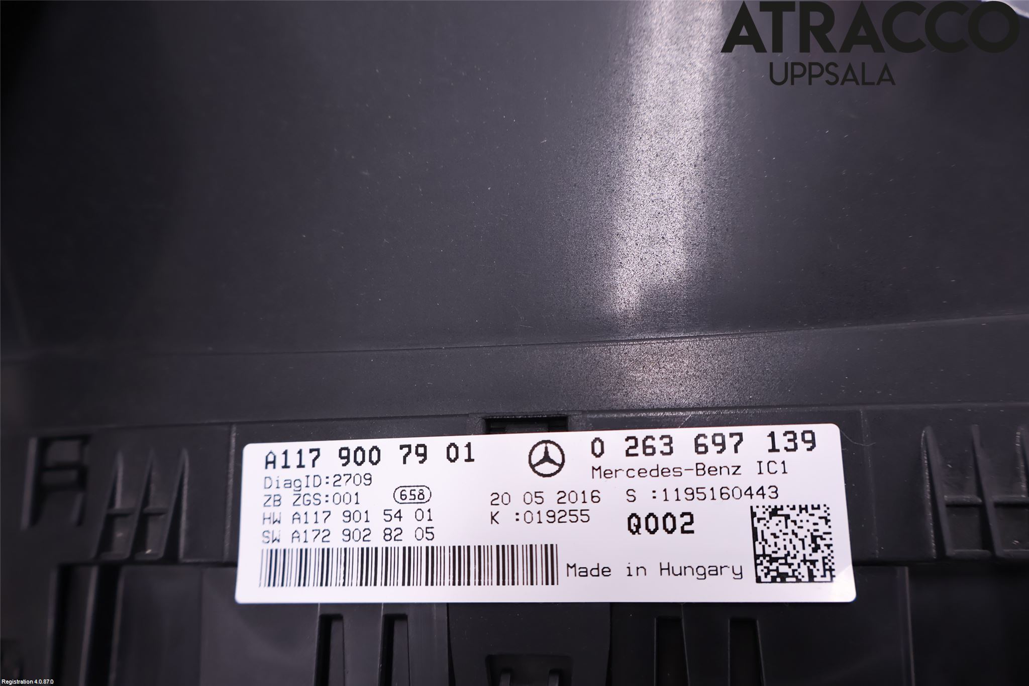 Mercedes-Benz MB CLA-KLASS (C117/X117) 13-19 Instrument Komb