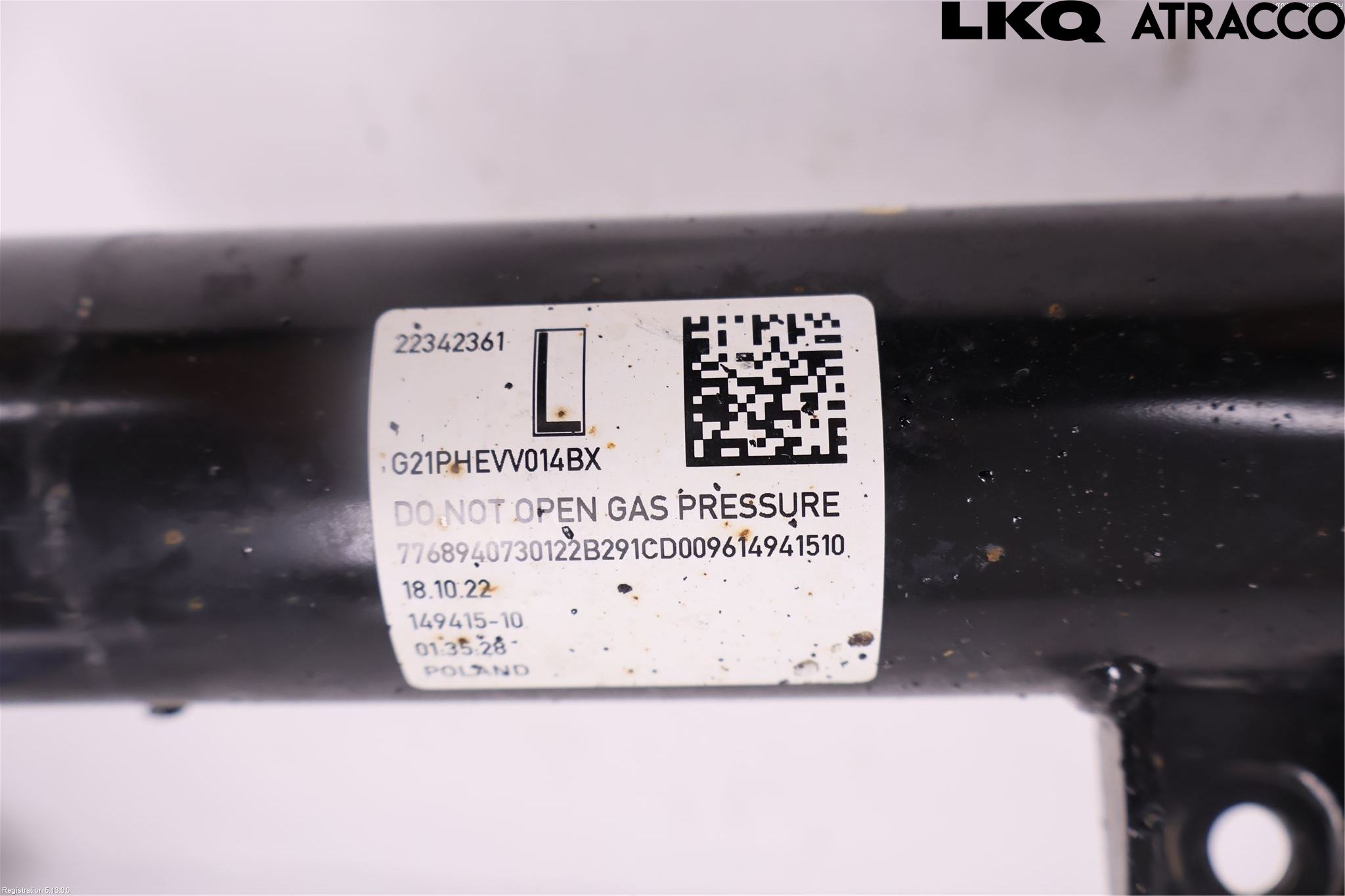 BMW 3 G20/G21/G80/G81 19- Fjäderben Fram Vänster