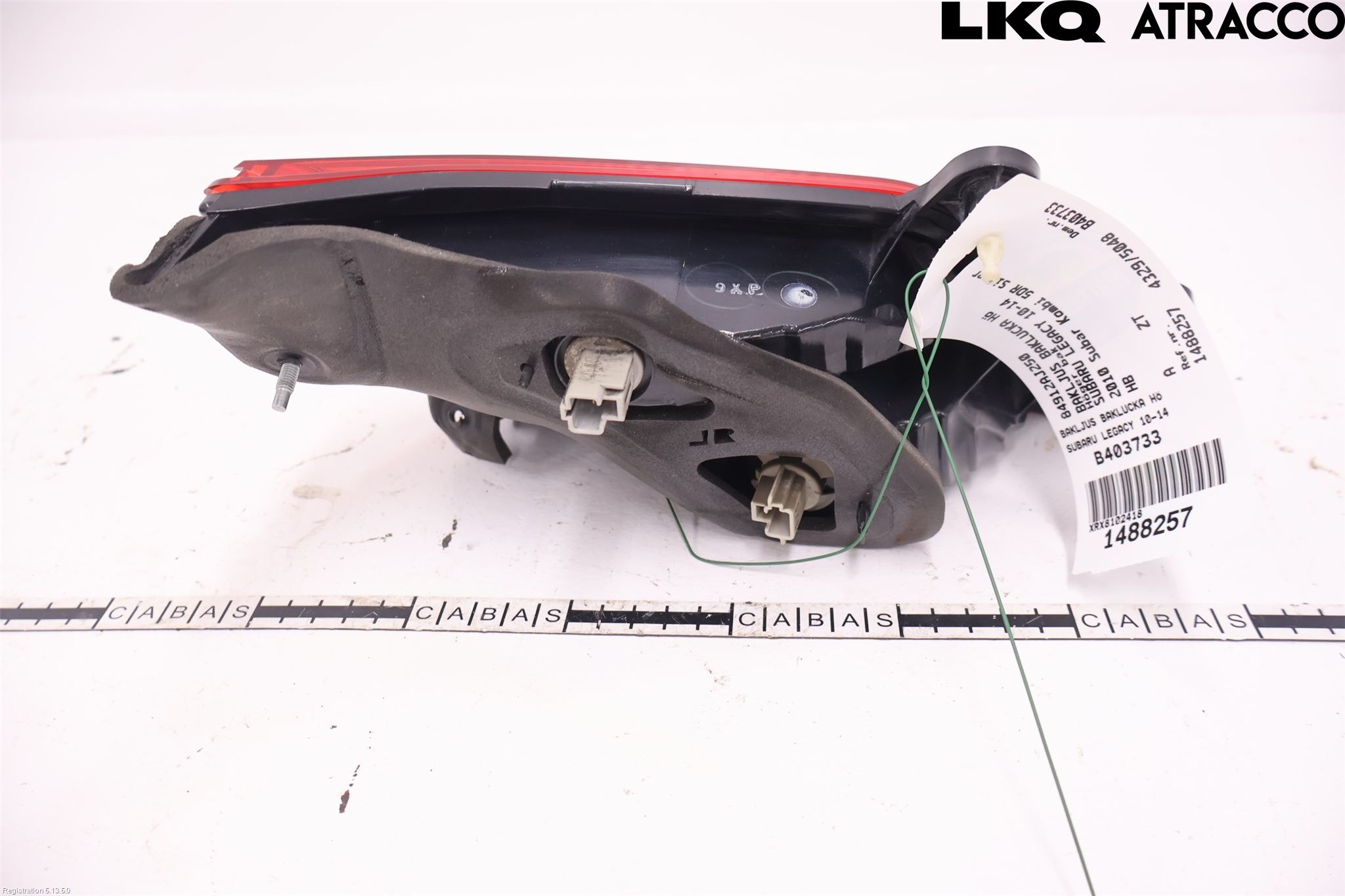 Subaru LEGACY 10-14 Bakljus Lucka Hö
