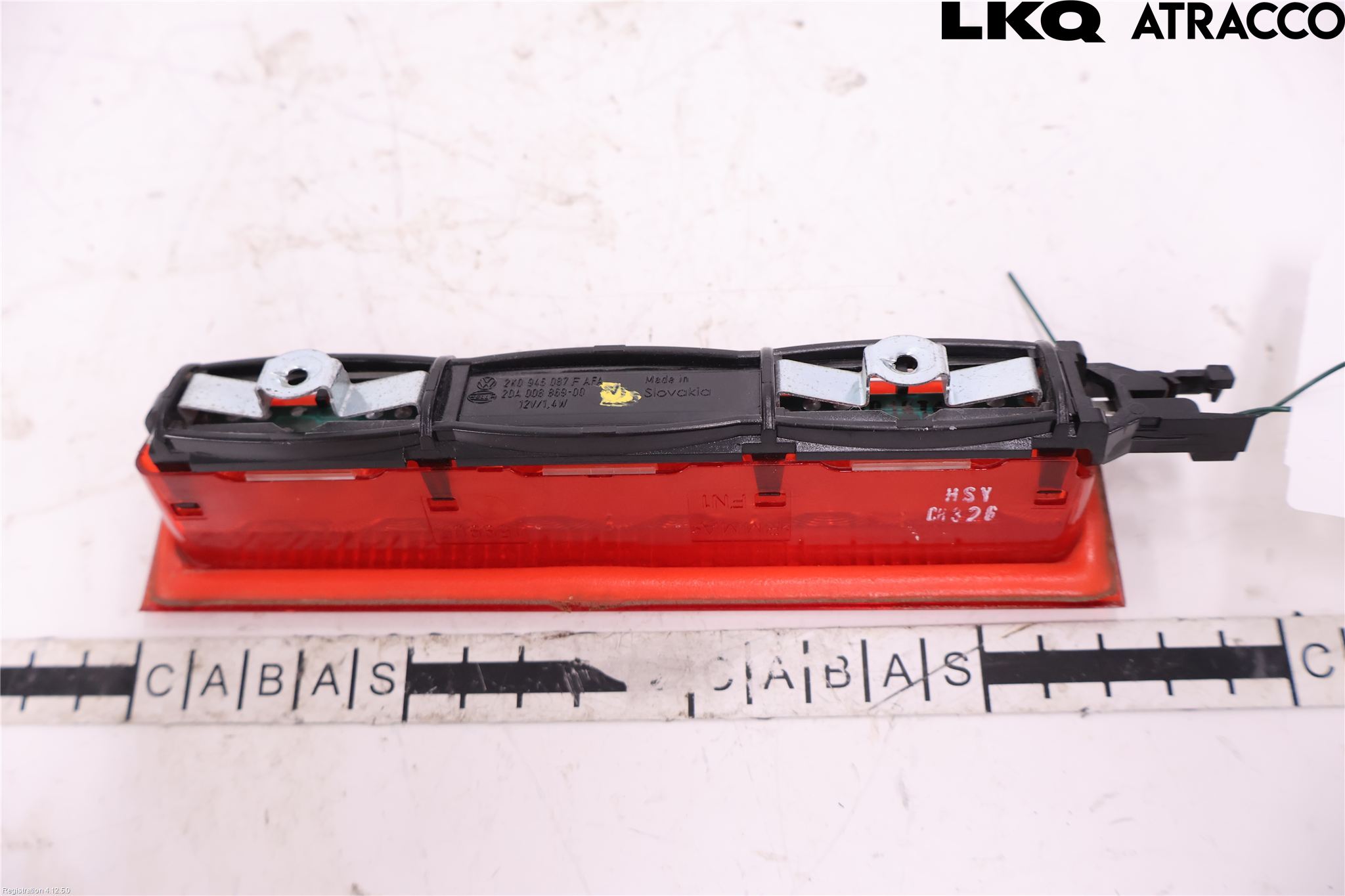 Volkswagen VW CADDY 16-20 Bromsljus Bakruta
