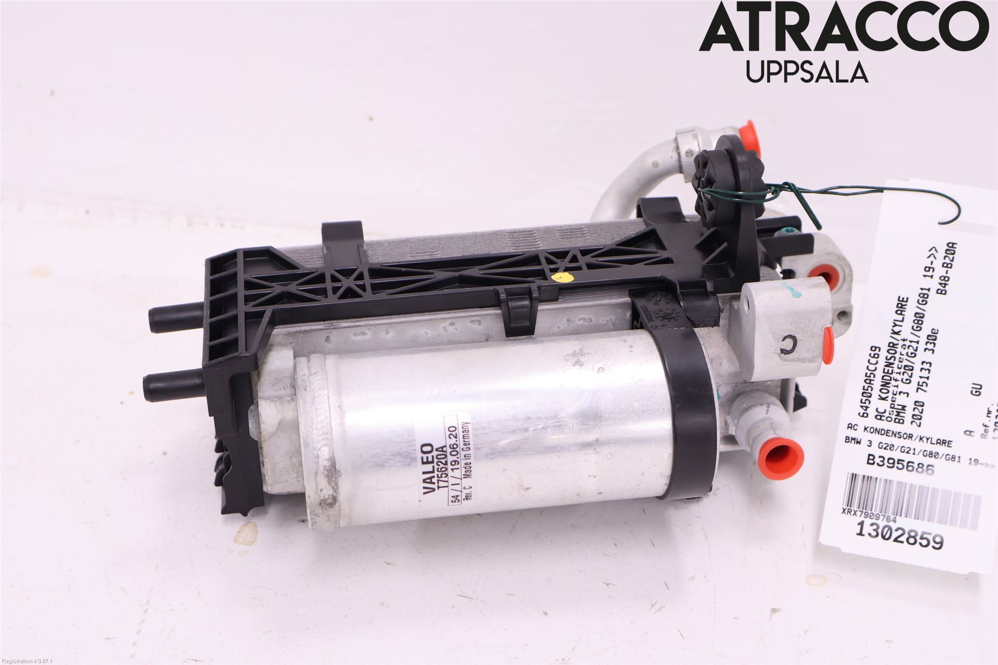 BMW 3 G20/G21/G80/G81 19- Ac Kondensor-Kylare