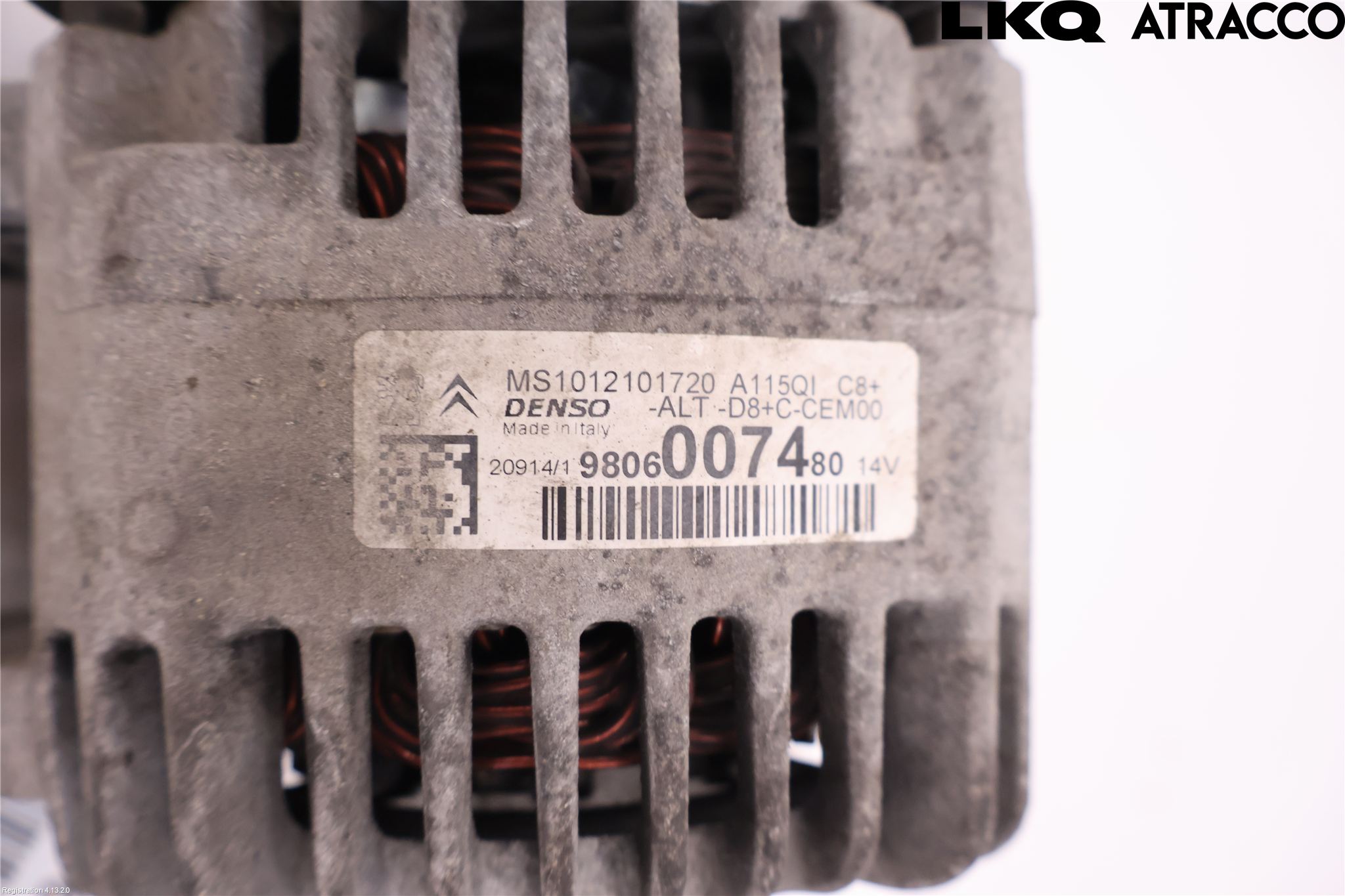 Citroen C3 10-17 Generator