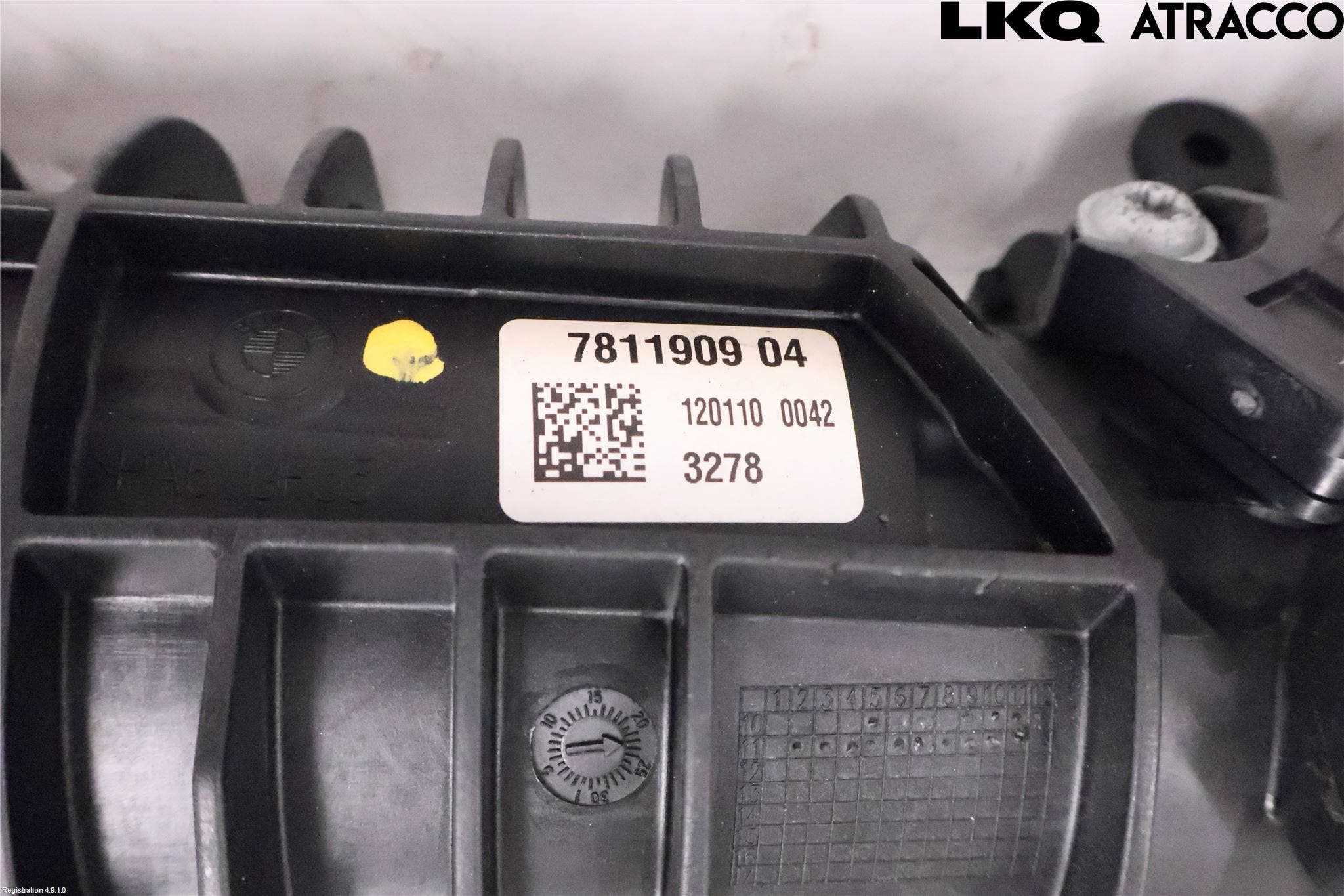 BMW 5 F10/F11/F18 09-17 Grenrör Insug