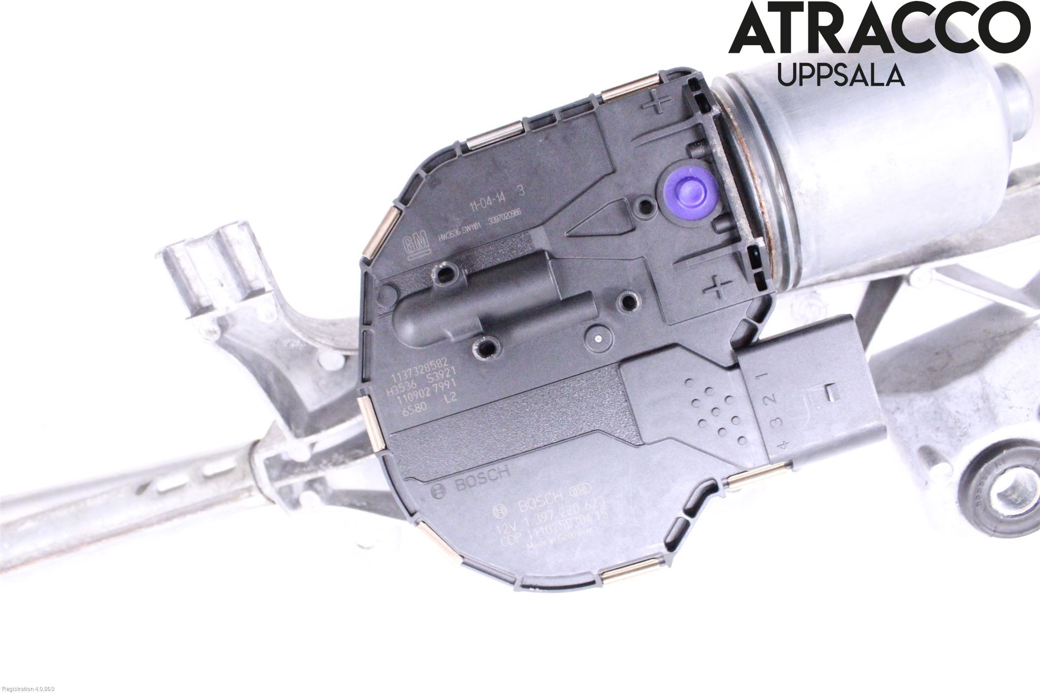 Opel ASTRA J 10-15 Torkarmotor Vindruta